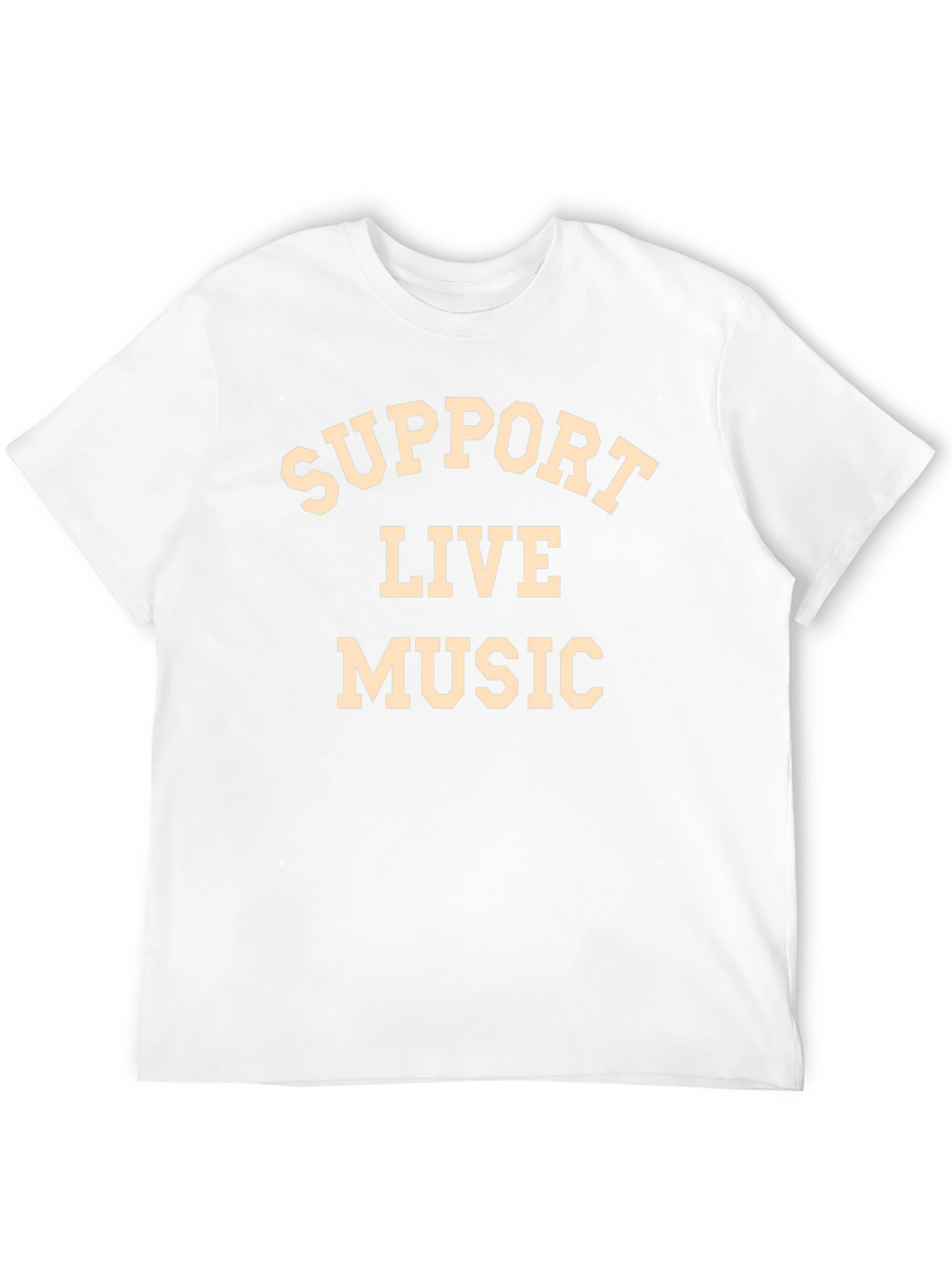 Support Live Music Black T-Shirt