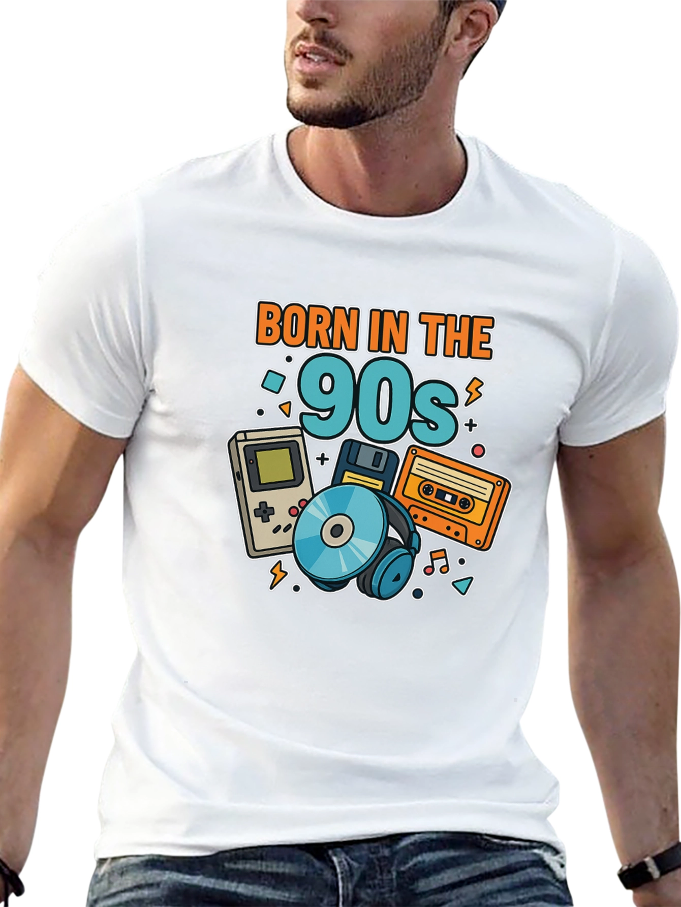 Born in the 90s Retro Graphic T-Shirt