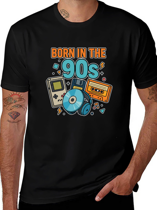 Born in the 90s Retro Graphic T-Shirt