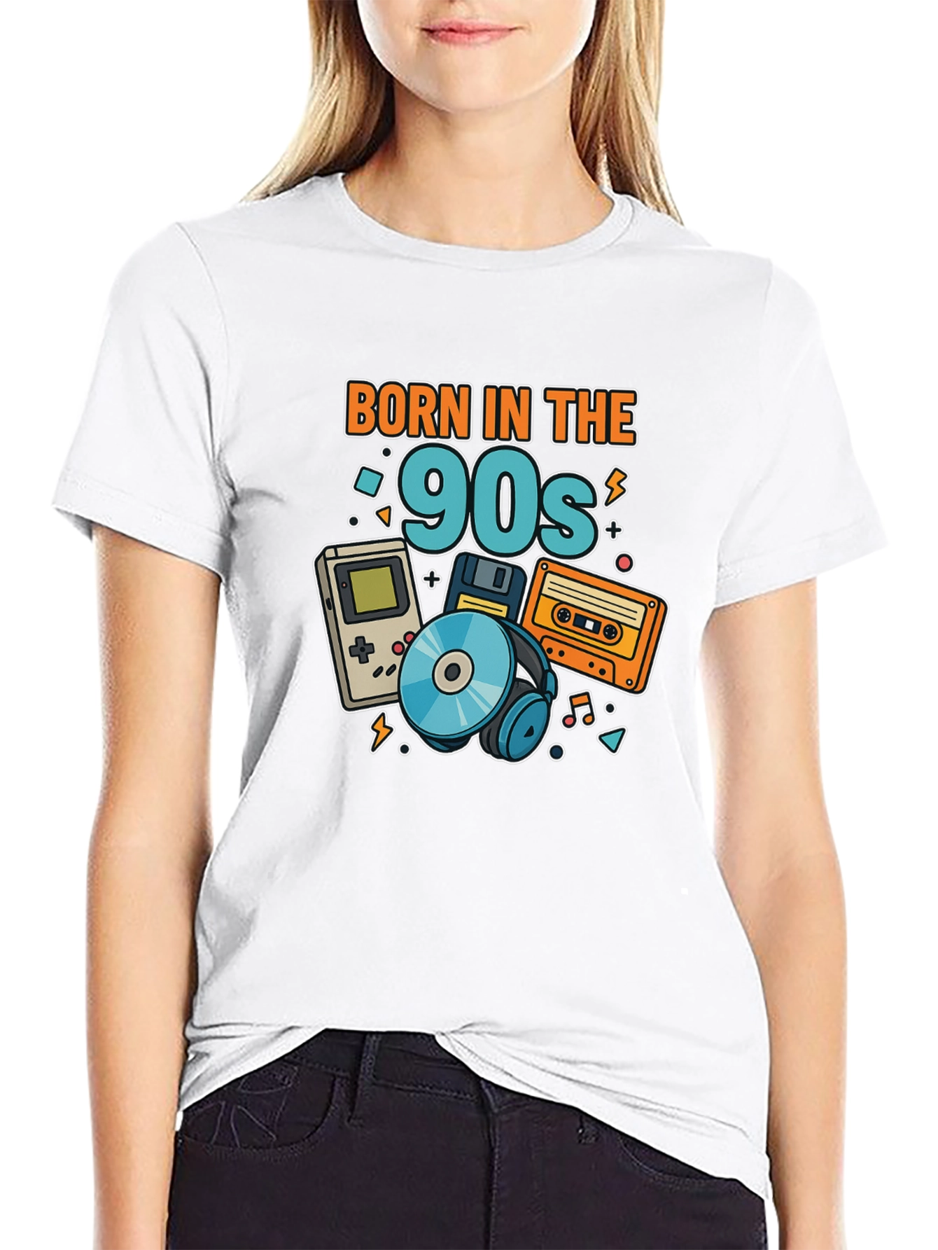 Born in the 90s Retro Graphic T-Shirt
