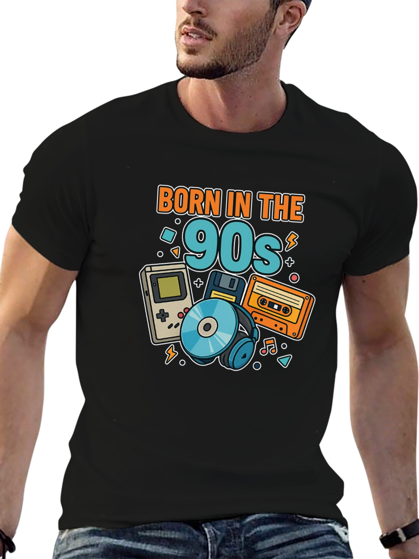 Born in the 90s Retro Graphic T-Shirt