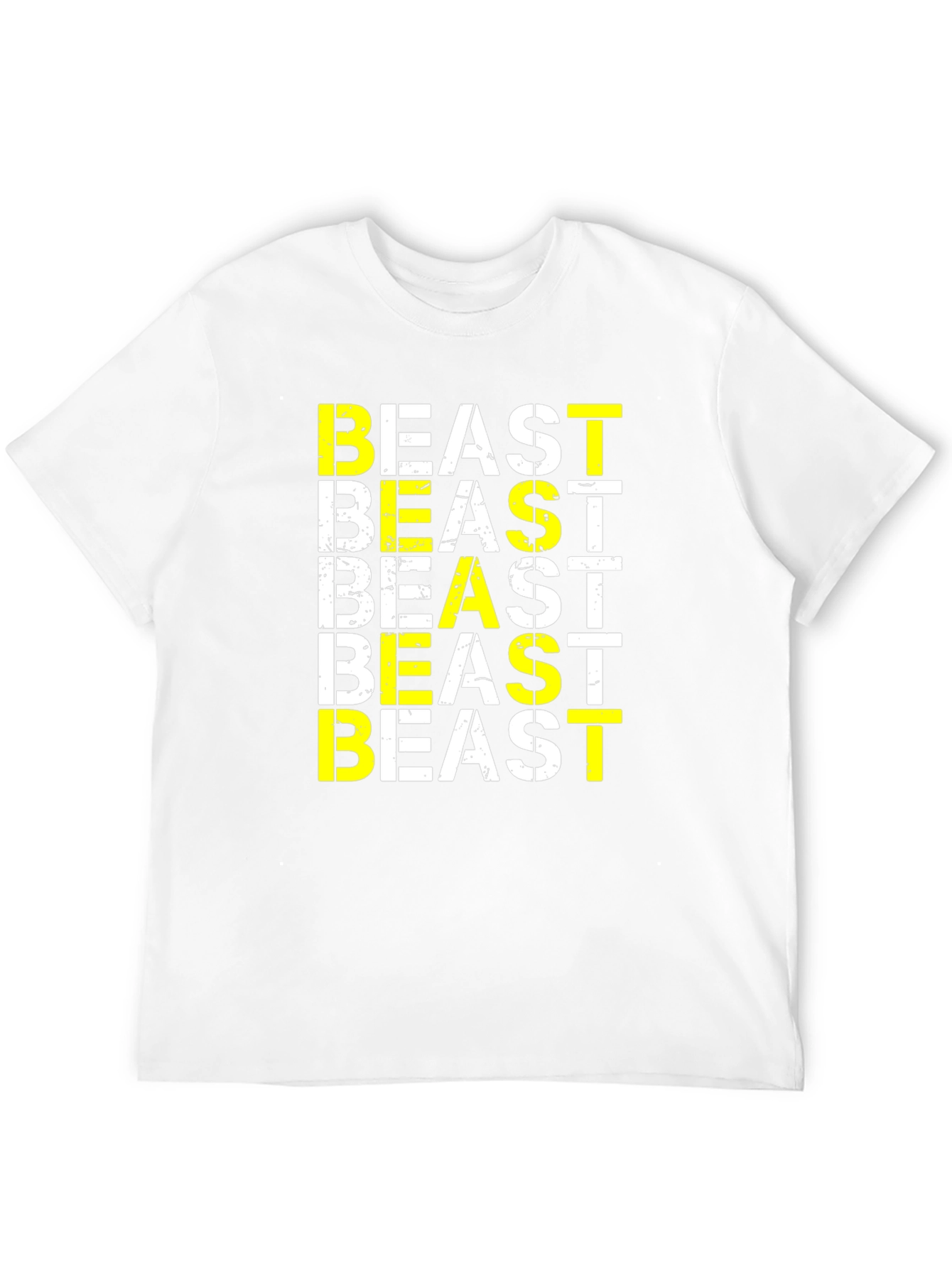 Beast Graphic Print Black T-Shirt