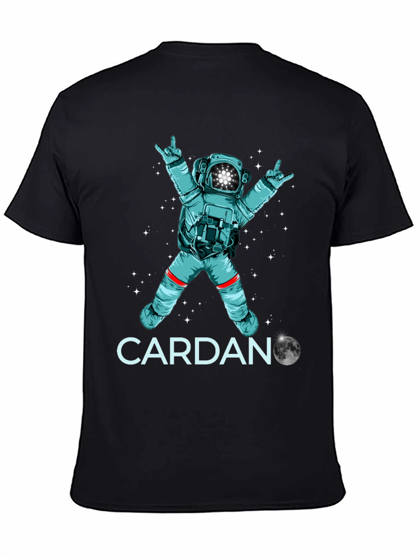 Cardano Astronaut Rocking T-Shirt