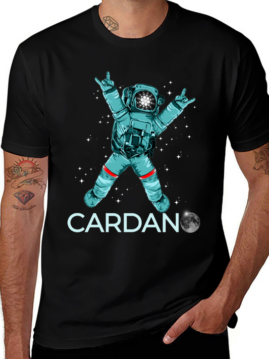 Cardano Astronaut Rocking T-Shirt