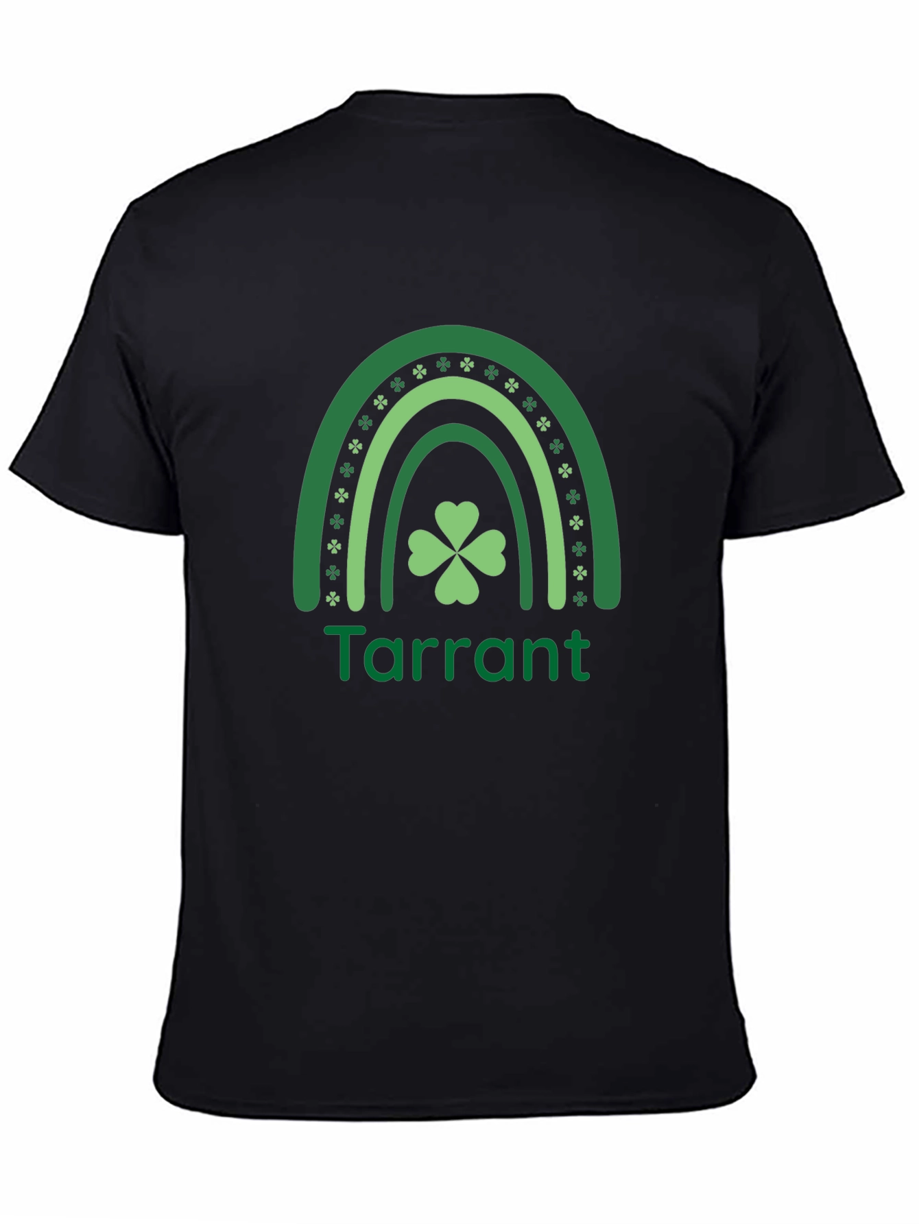 St. Patricks Day Tarrant Shamrock Rainbow T-Shirt