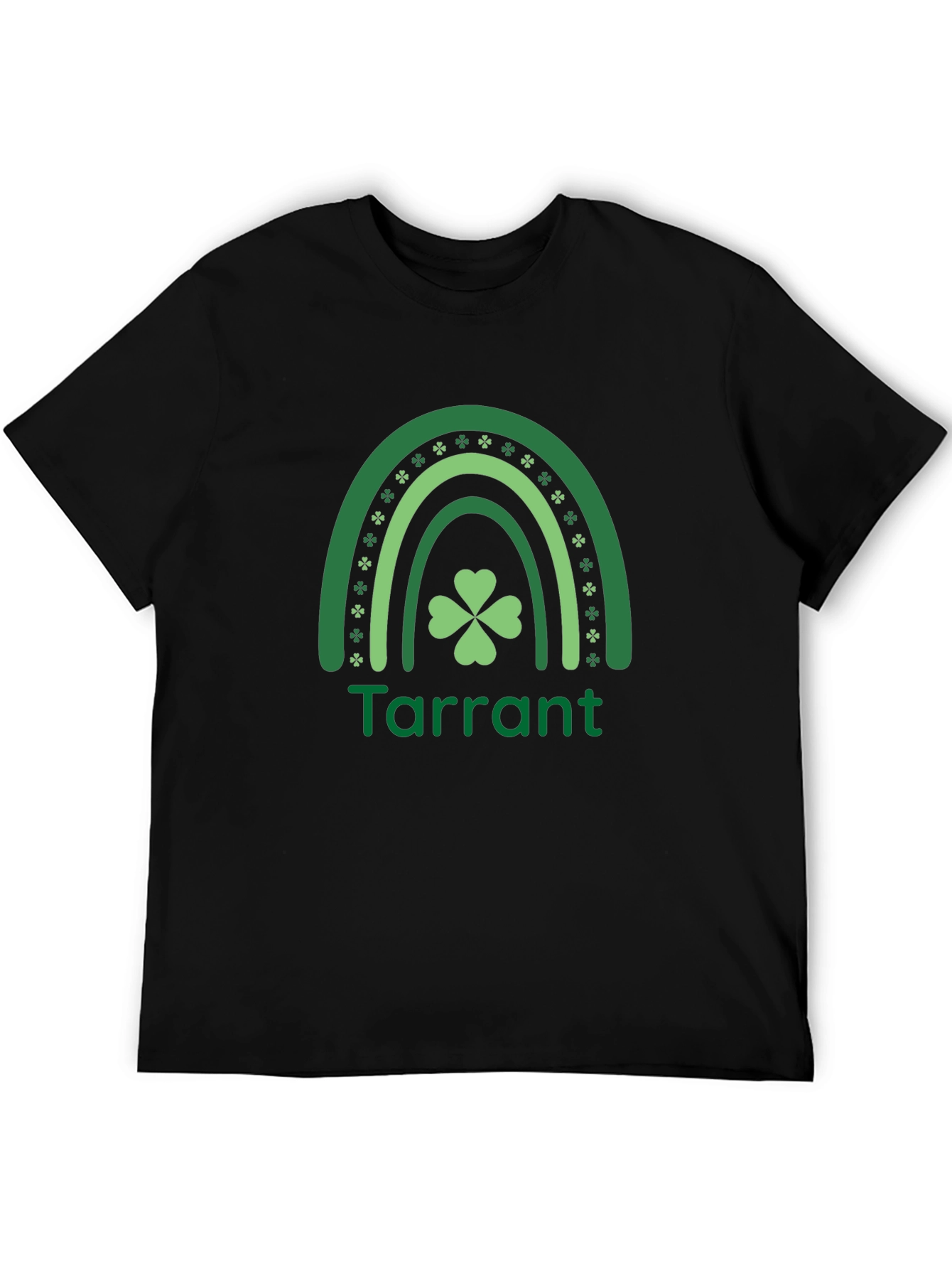 St. Patricks Day Tarrant Shamrock Rainbow T-Shirt