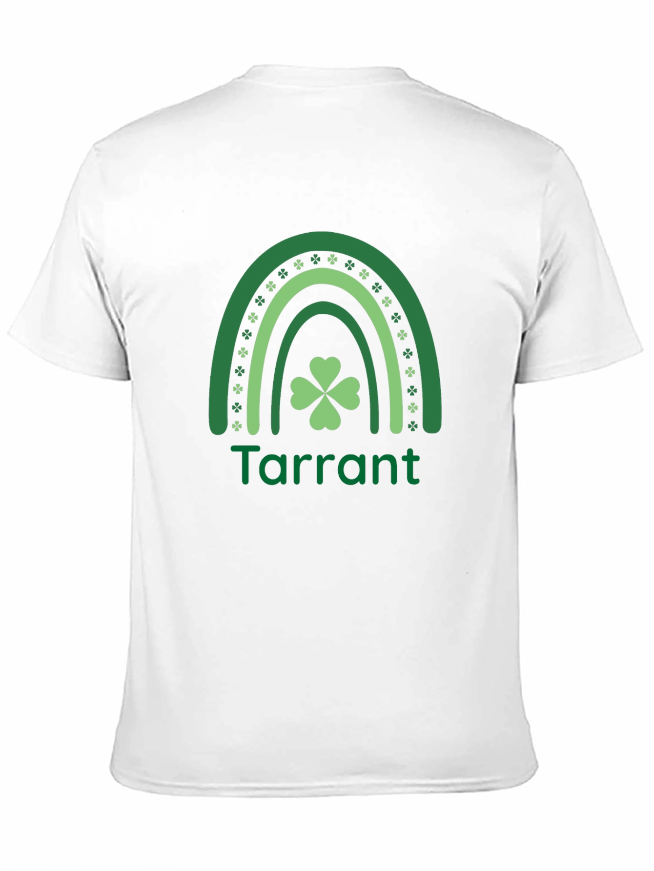 St. Patricks Day Tarrant Shamrock Rainbow T-Shirt