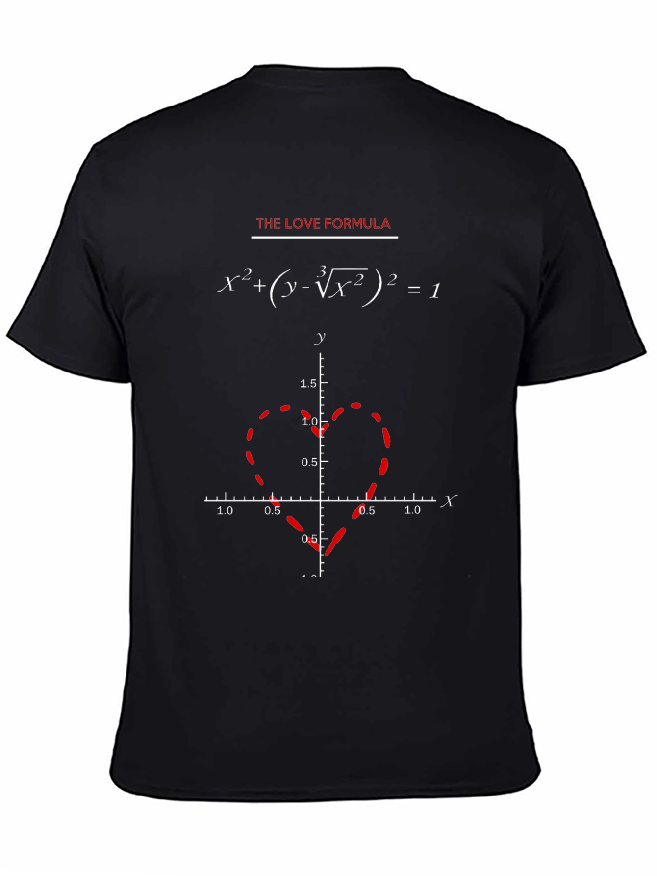 The Love Formula T-Shirt - Math Heart