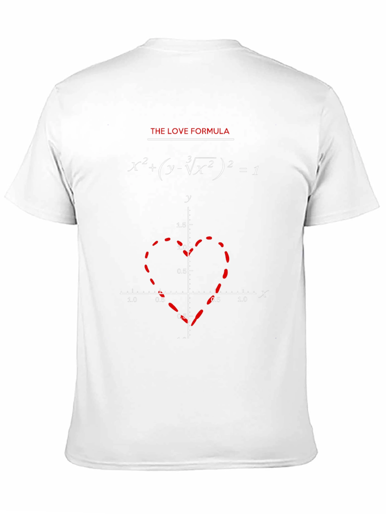 The Love Formula T-Shirt - Math Heart
