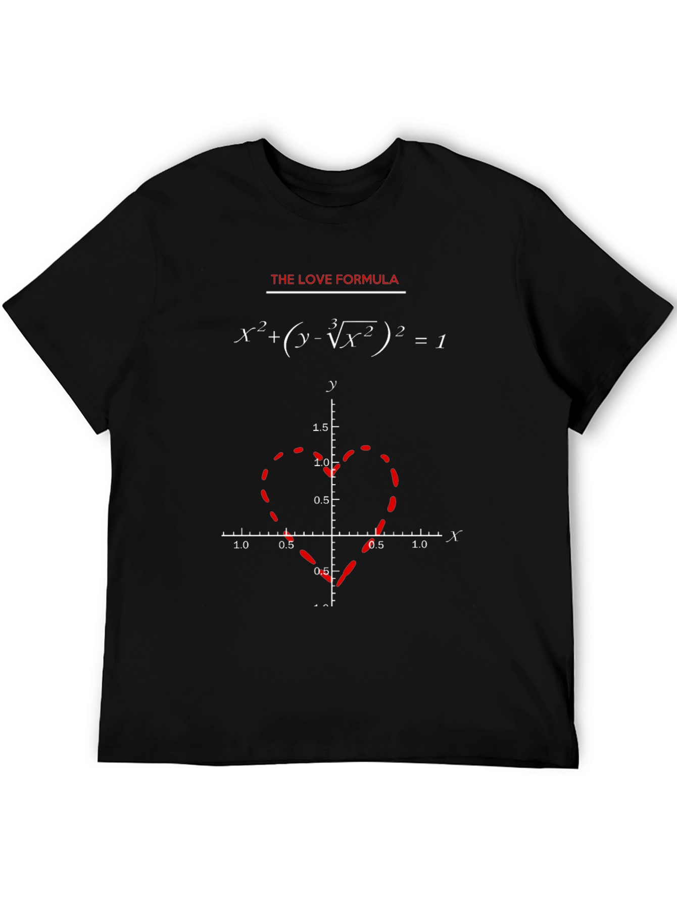 The Love Formula T-Shirt - Math Heart