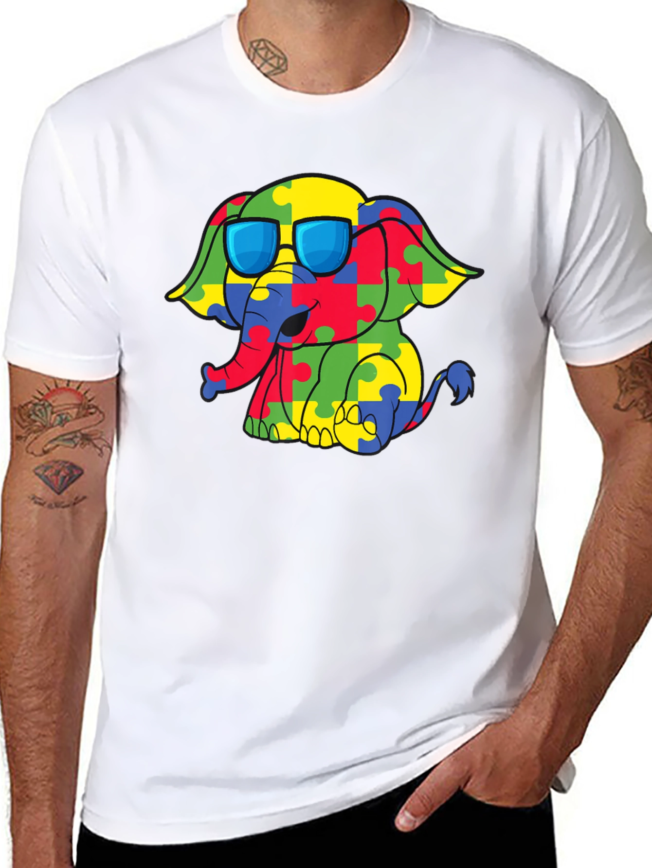 Autism Awareness Elephant T-Shirt