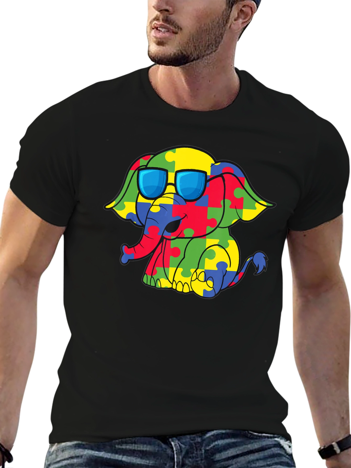 Autism Awareness Elephant T-Shirt