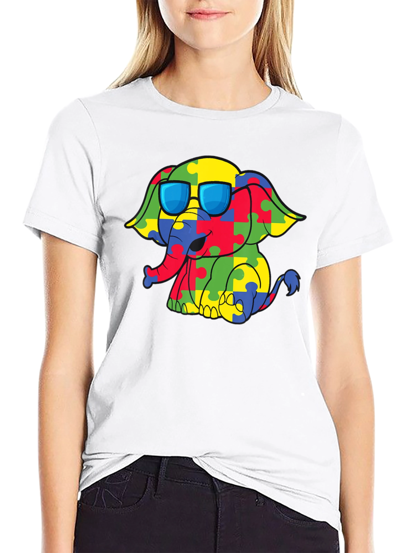 Autism Awareness Elephant T-Shirt