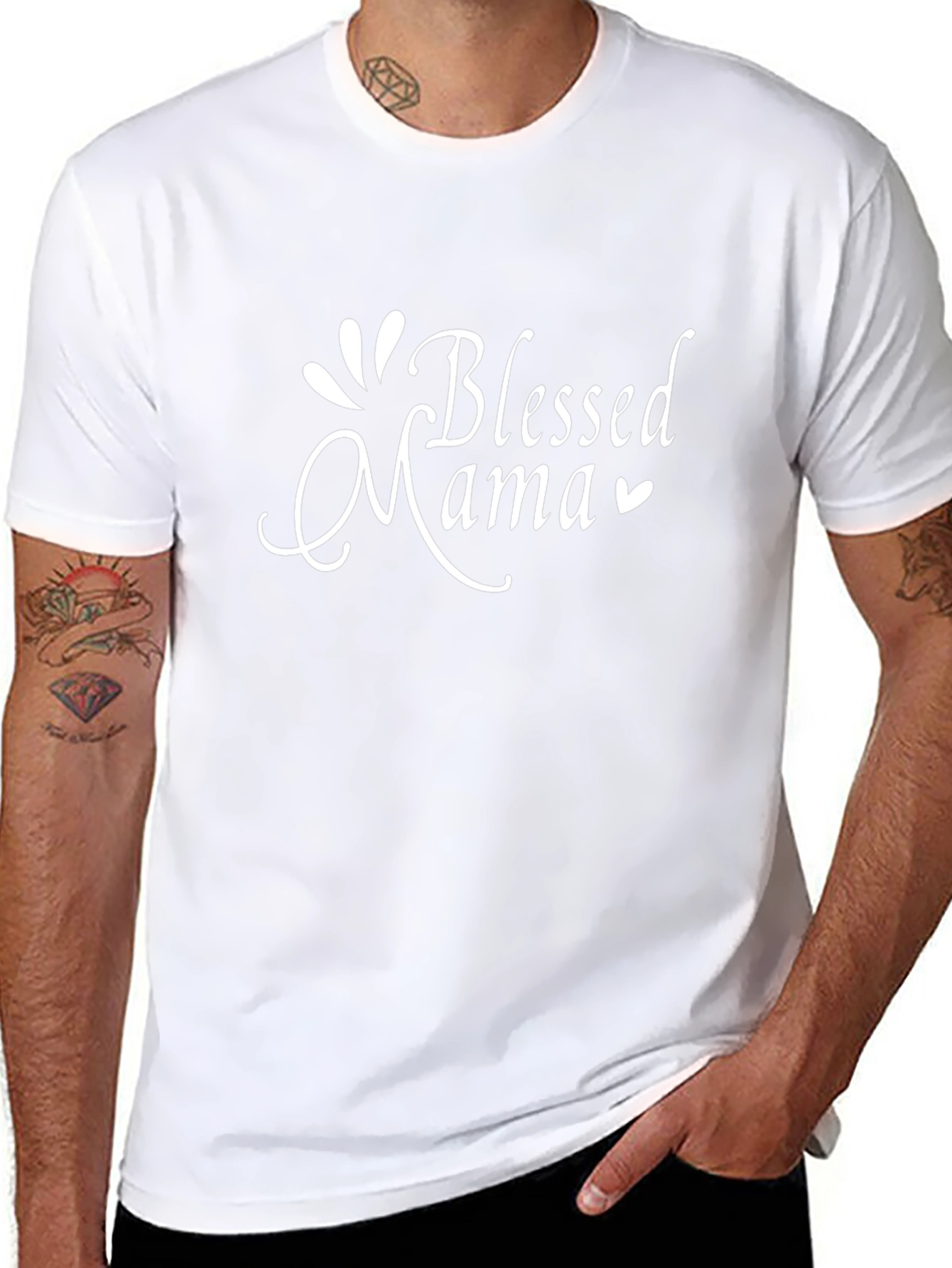 Blessed Mama T-Shirt - Stylish Mom Apparel