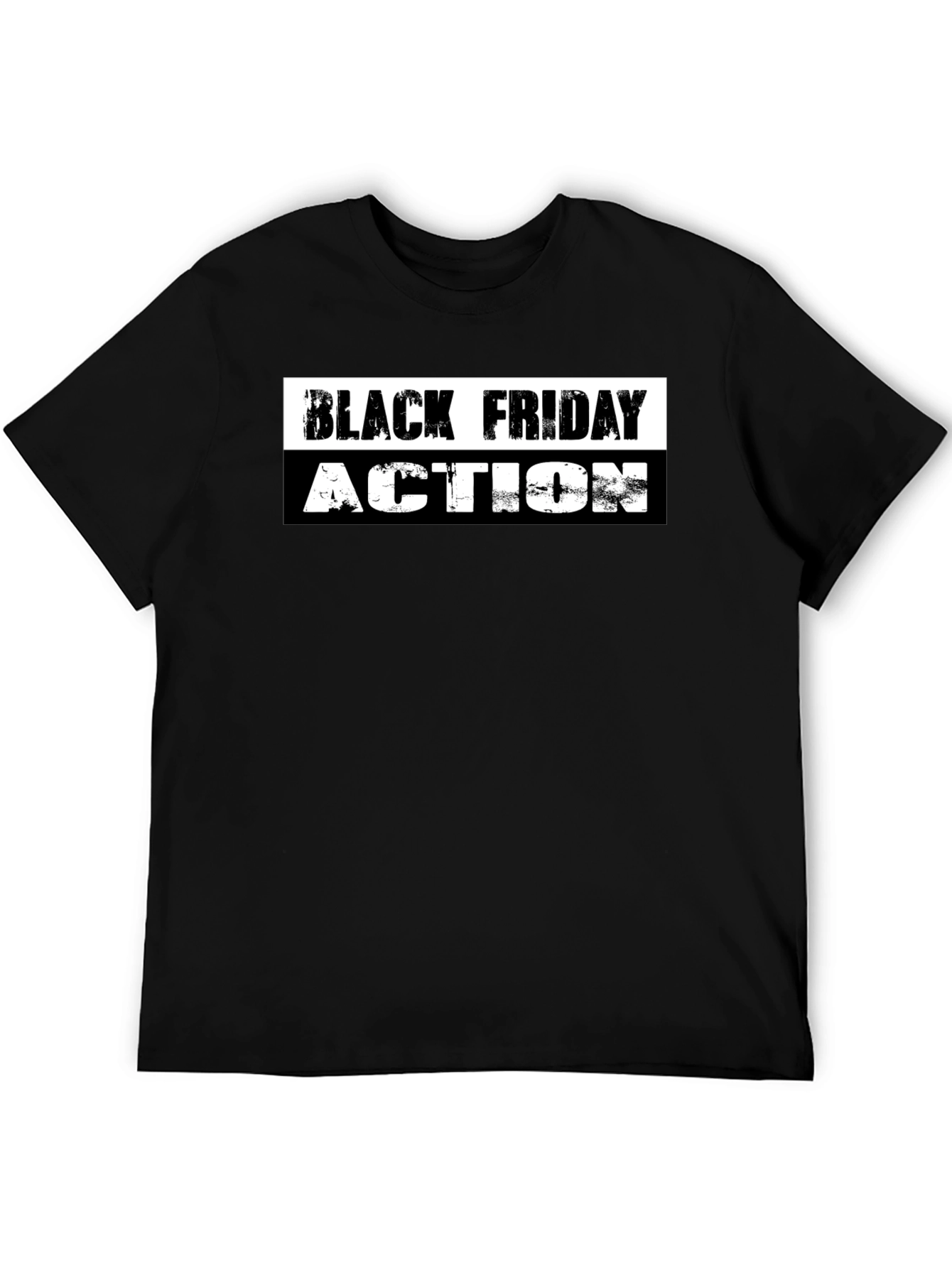 Black Friday Action Graphic T-Shirt