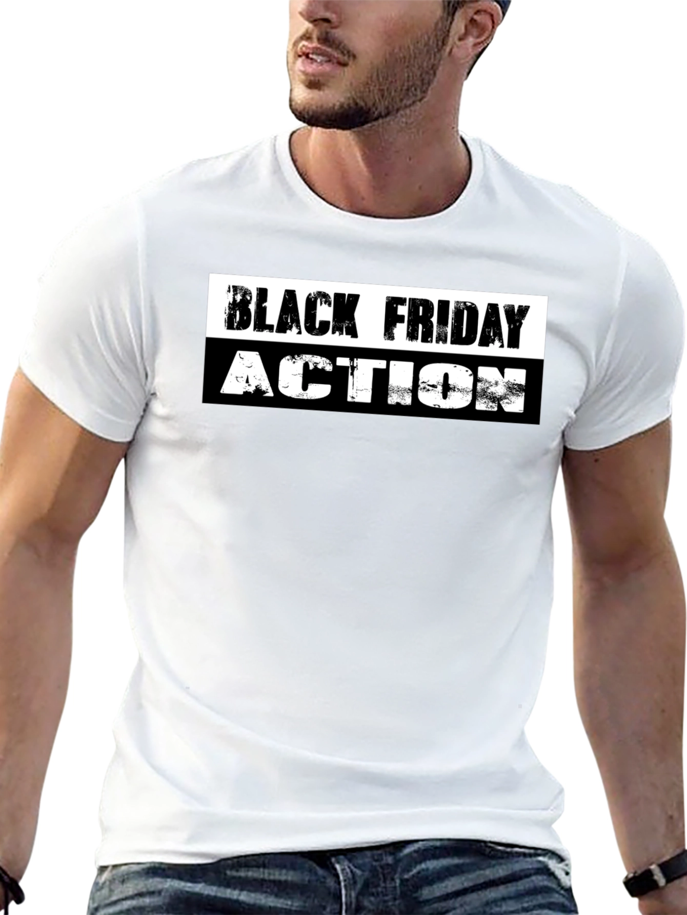 Black Friday Action Graphic T-Shirt