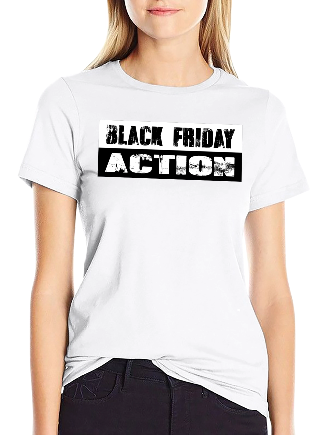 Black Friday Action Graphic T-Shirt