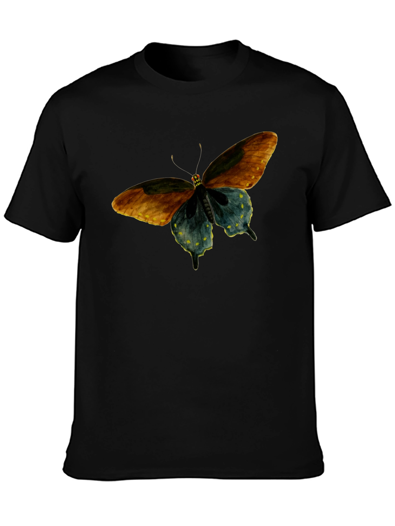 Butterfly Graphic Black Tee