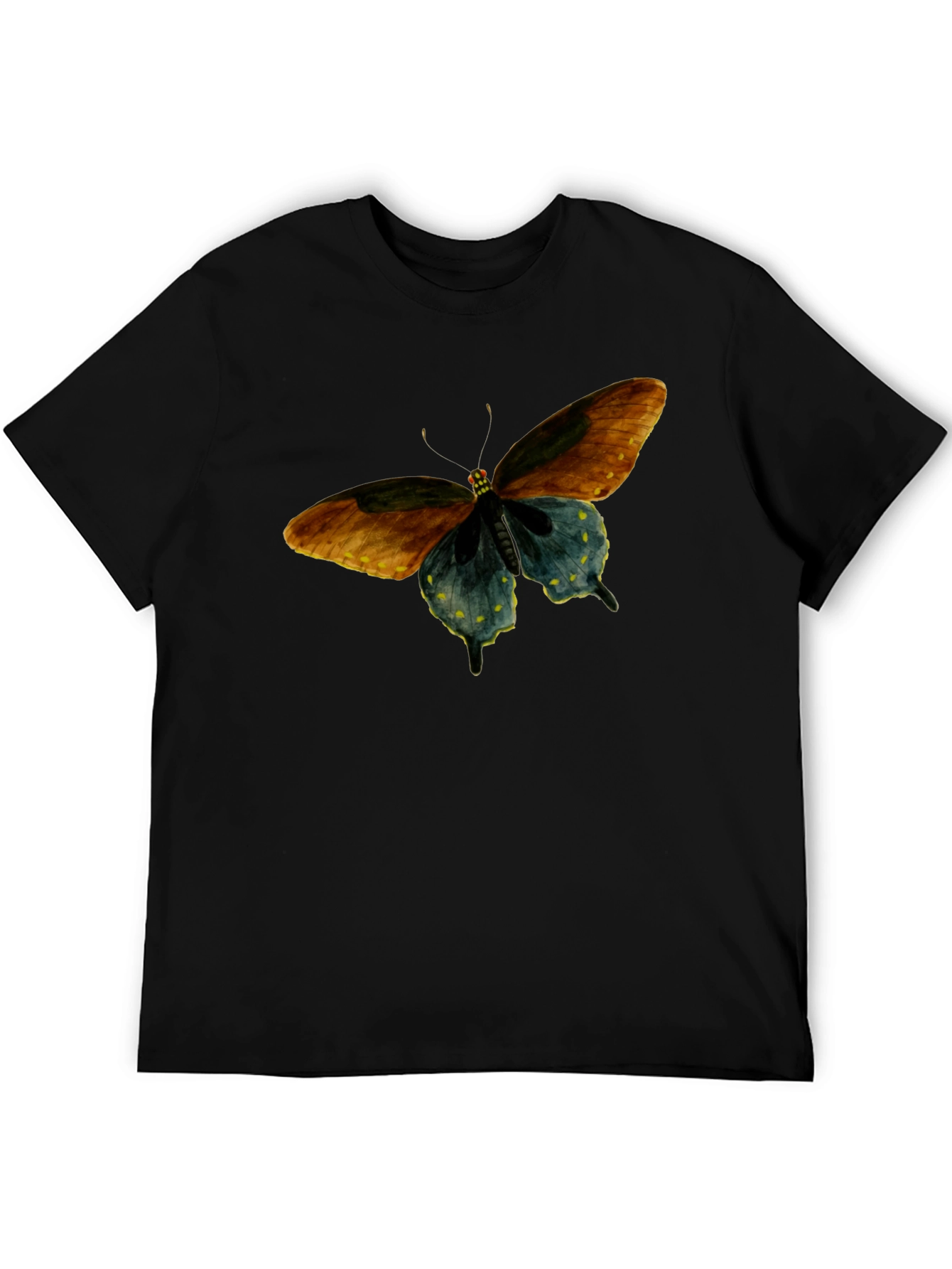 Butterfly Graphic Black Tee
