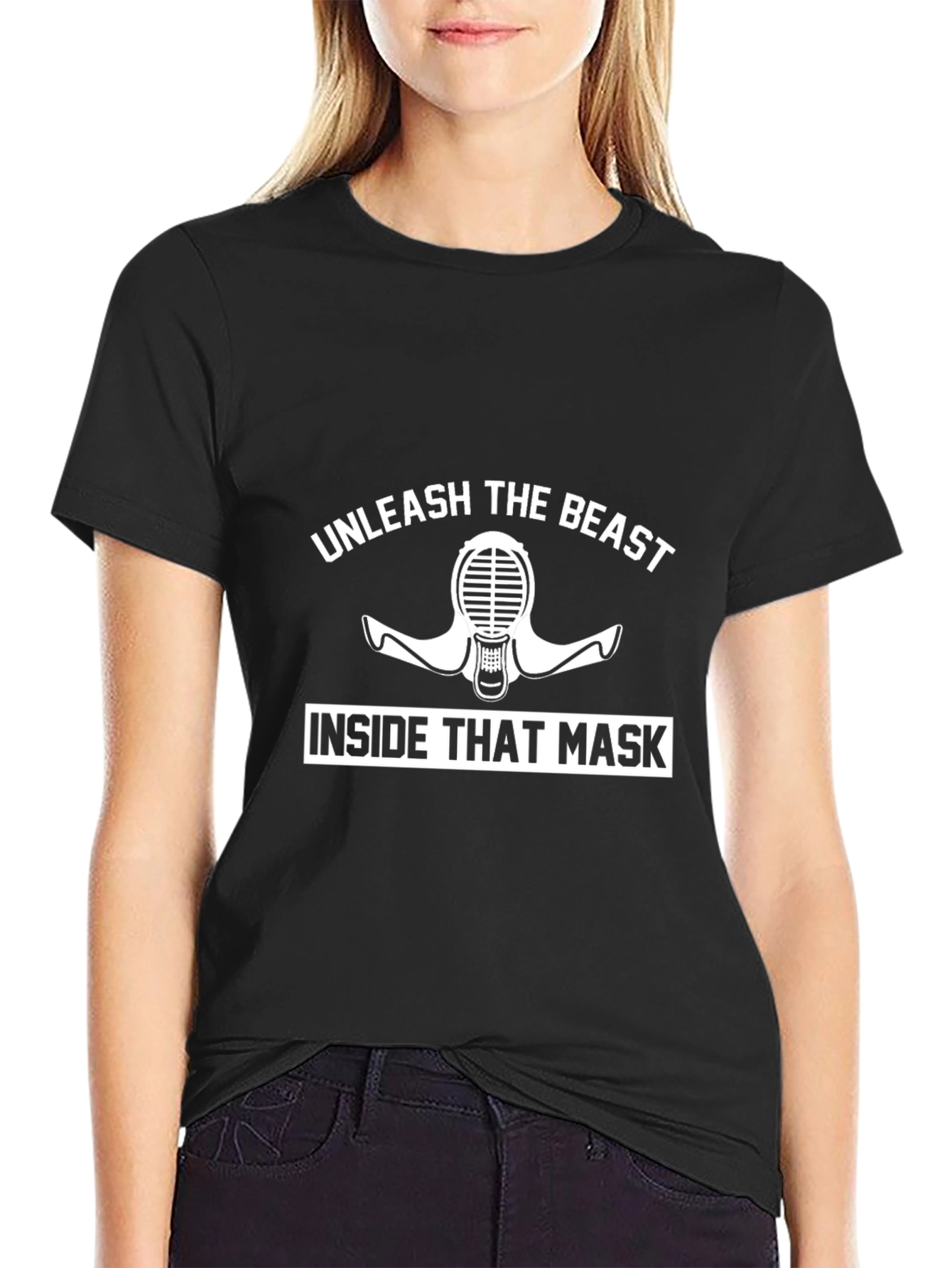 Unleash the Beast Kendo Mask T-Shirt