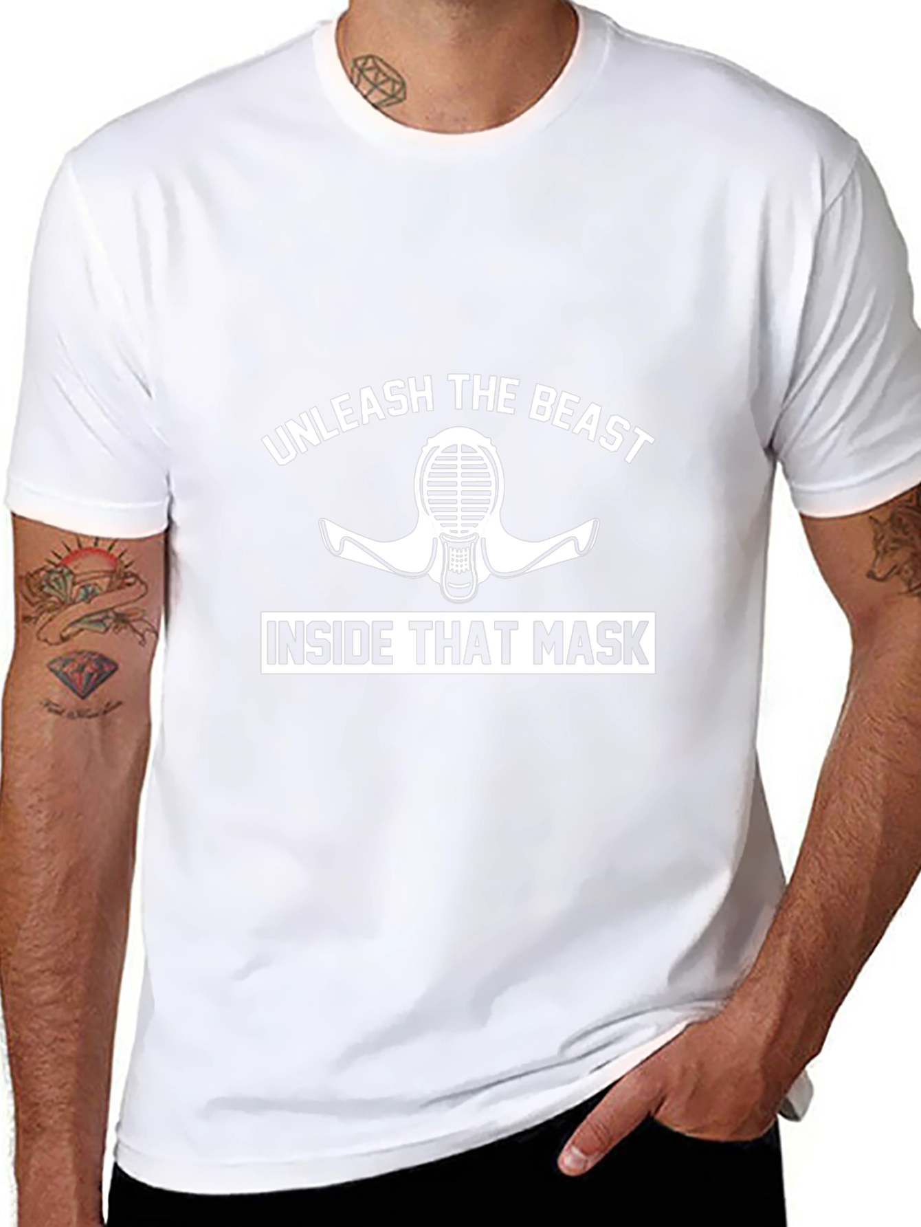 Unleash the Beast Kendo Mask T-Shirt