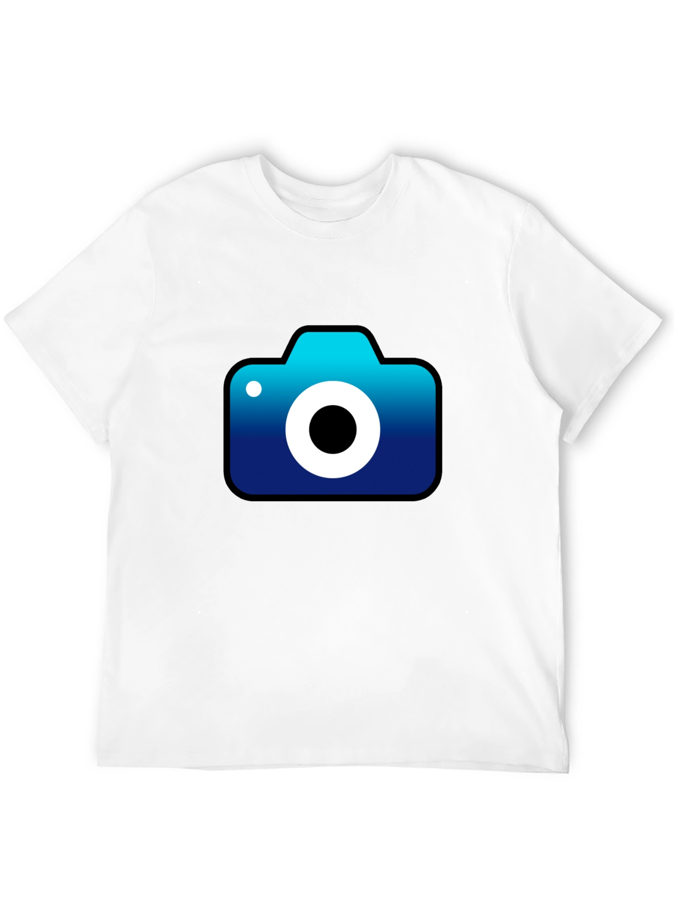 Camera Graphic Black T-Shirt