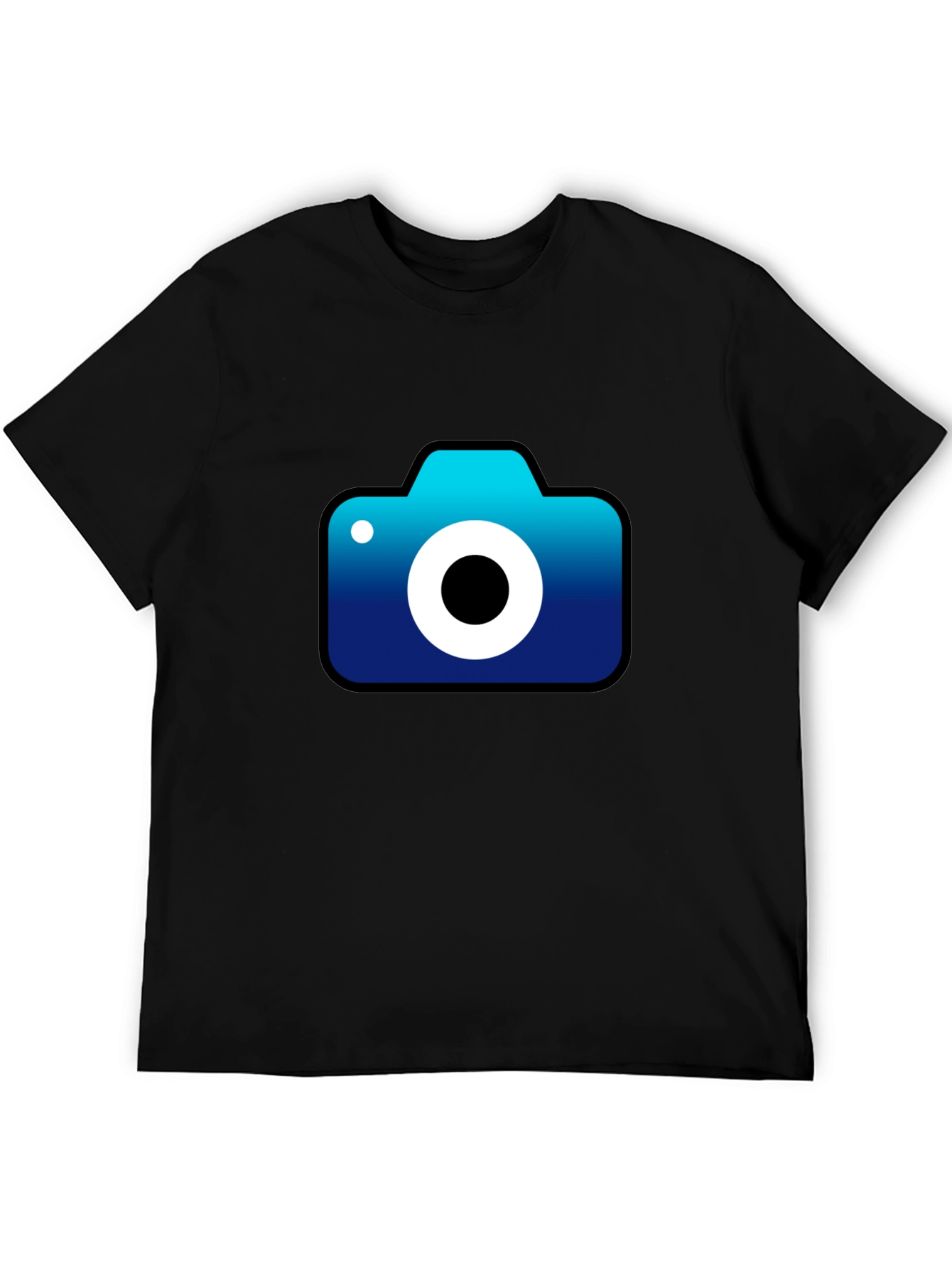 Camera Graphic Black T-Shirt