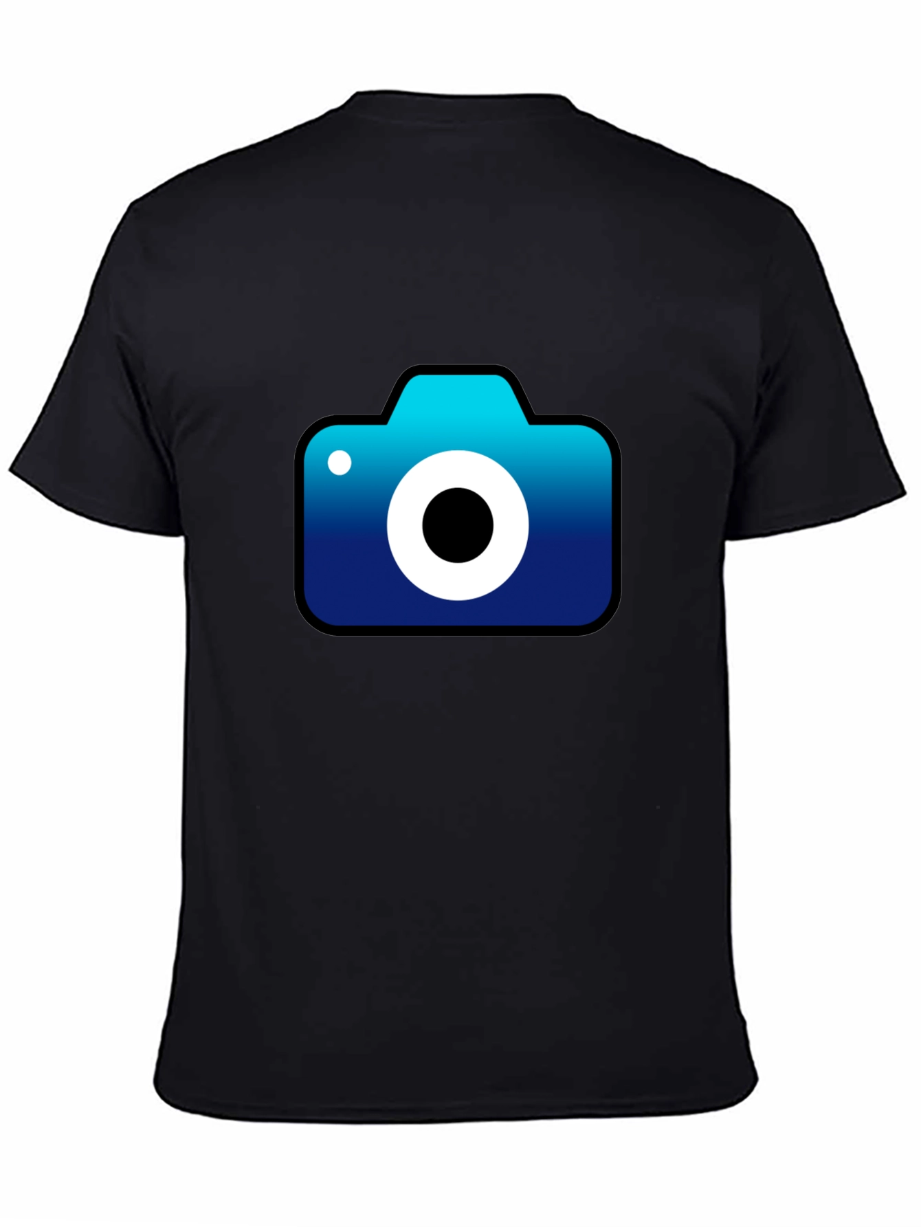 Camera Graphic Black T-Shirt