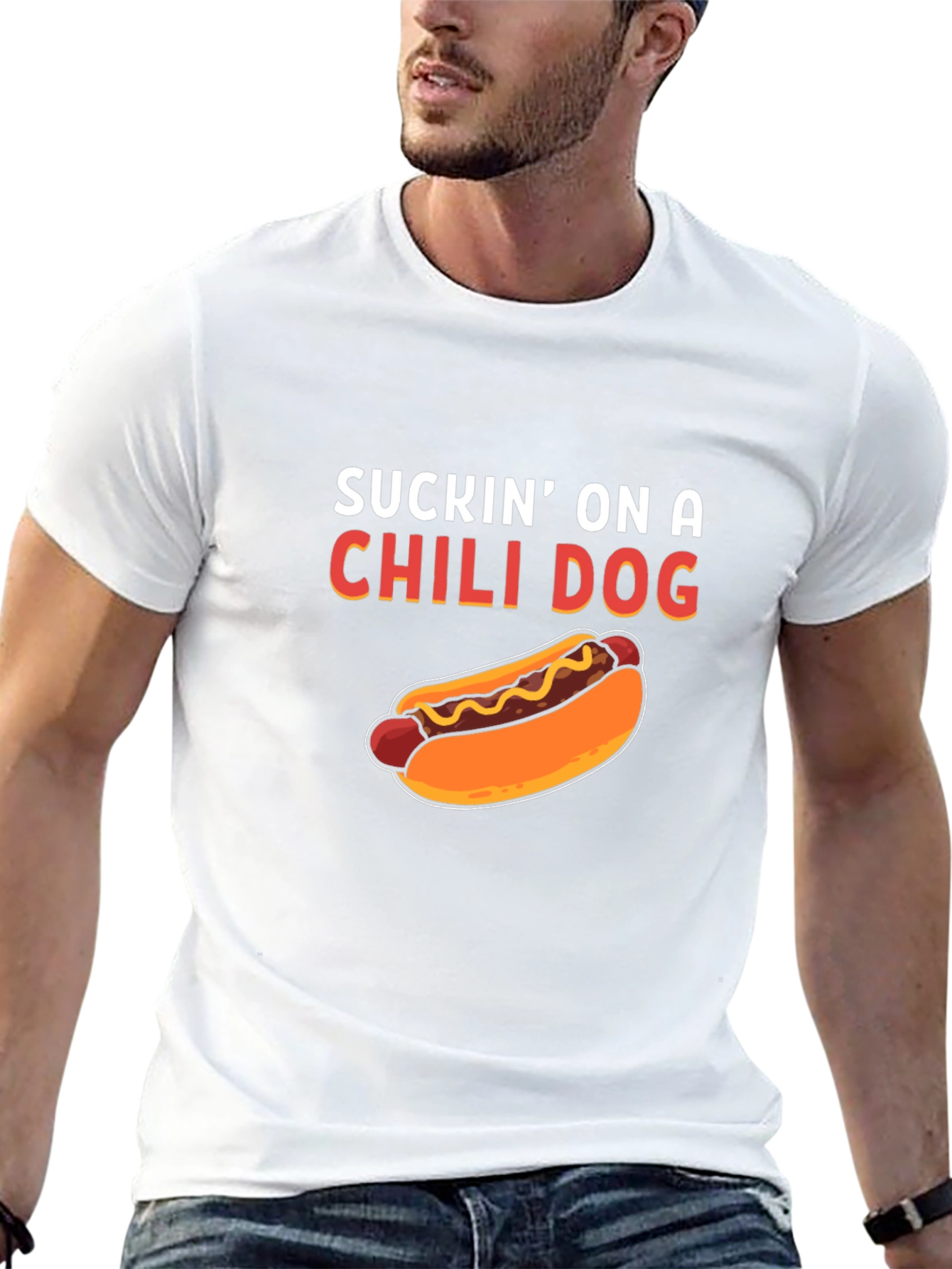 Suckin On A Chili Dog Graphic Tee