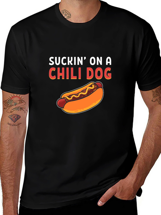 Suckin On A Chili Dog Graphic Tee