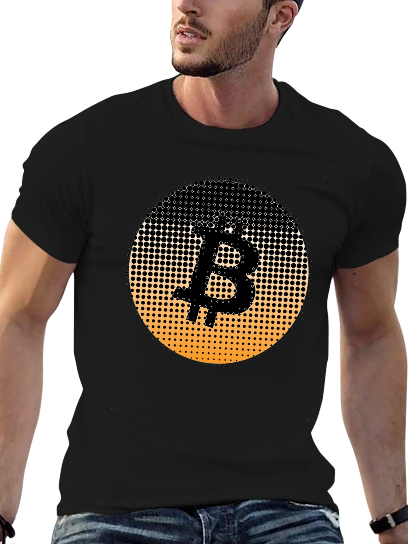 Bitcoin Black Graphic Tee