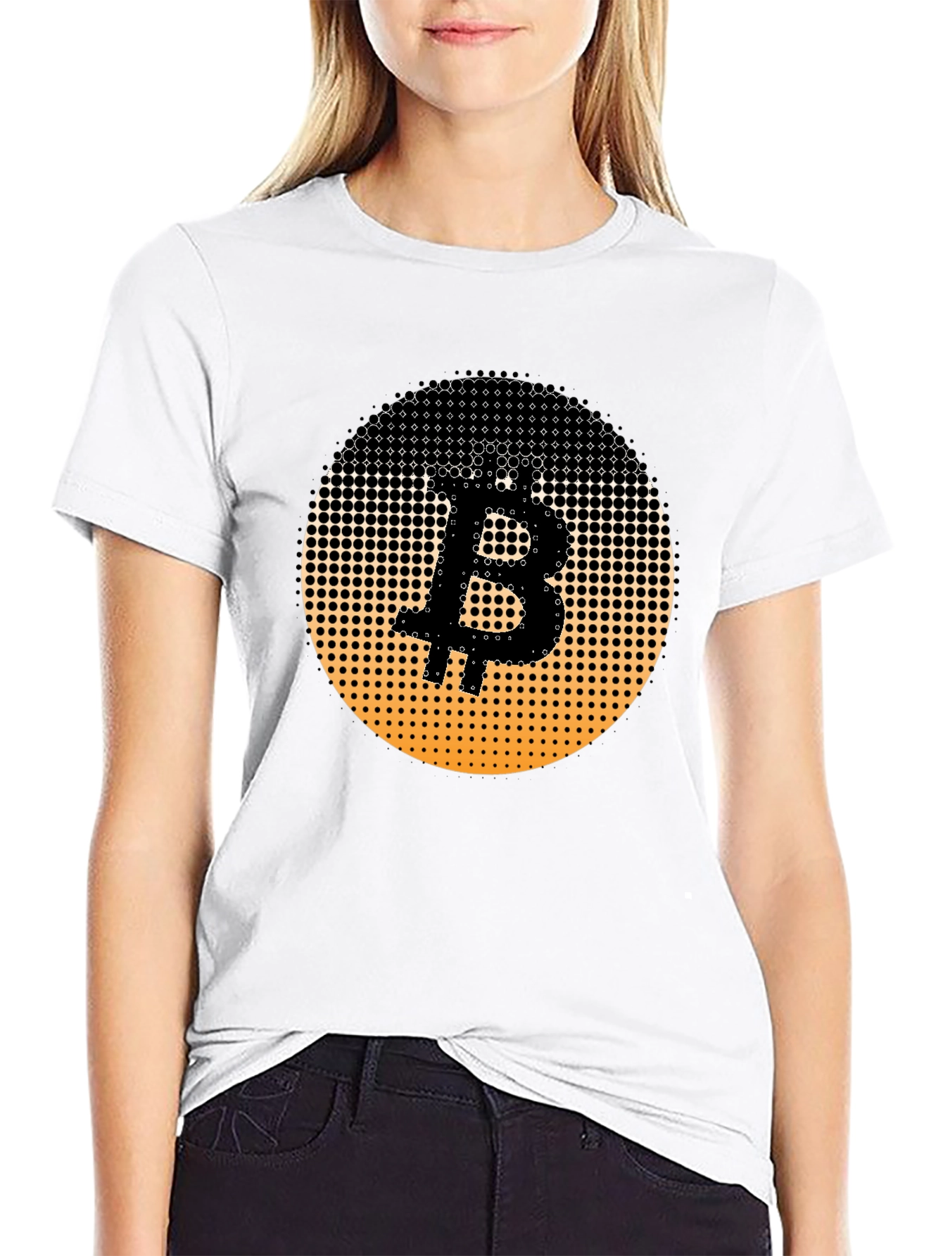 Bitcoin Black Graphic Tee
