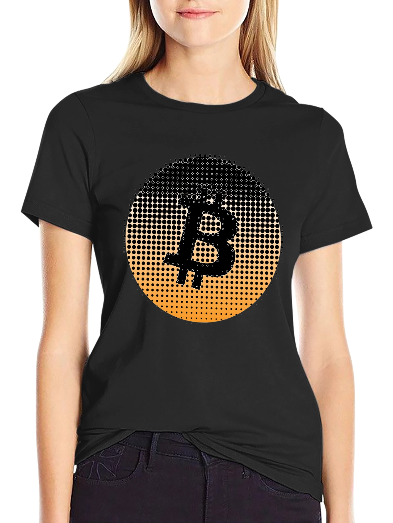 Bitcoin Black Graphic Tee