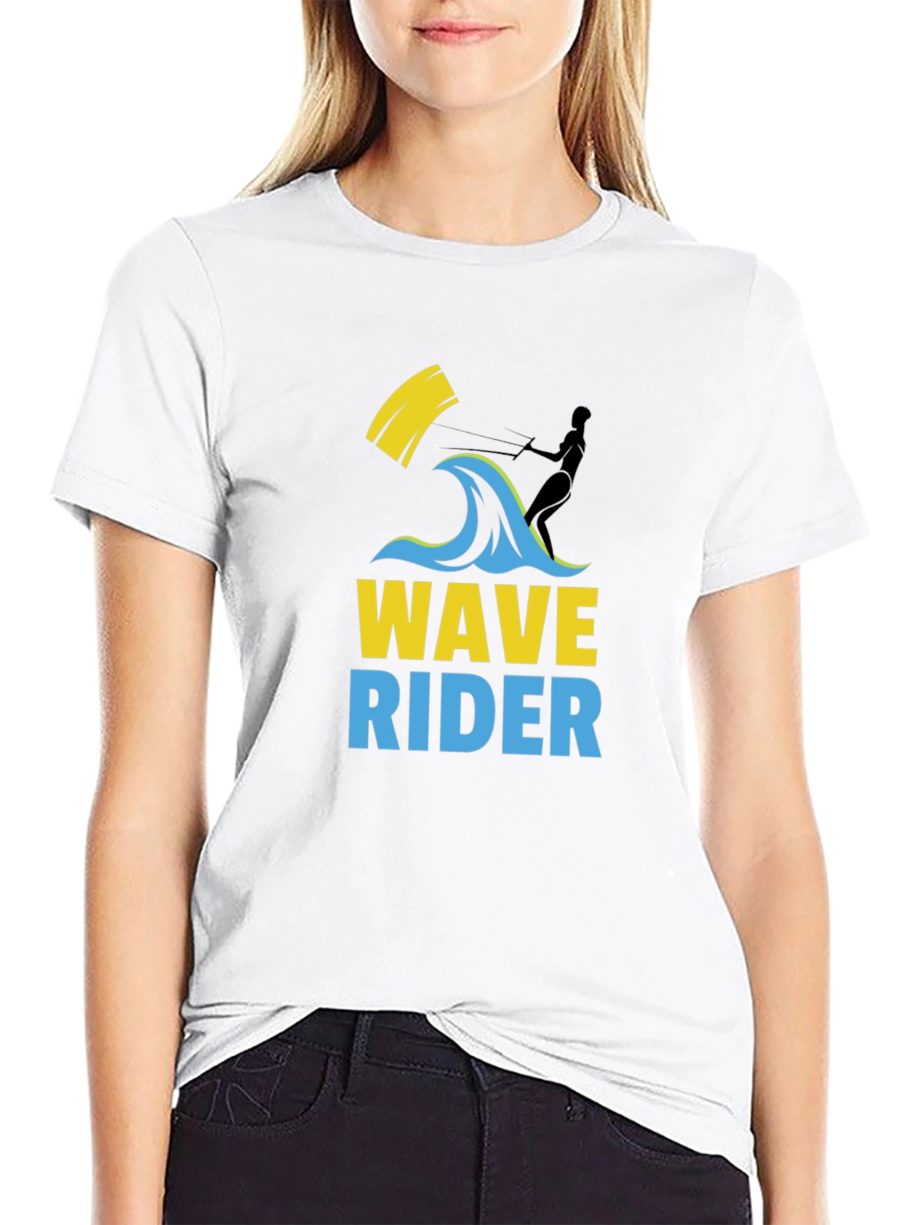 Wave Rider Graphic Tee - Surfs Up!