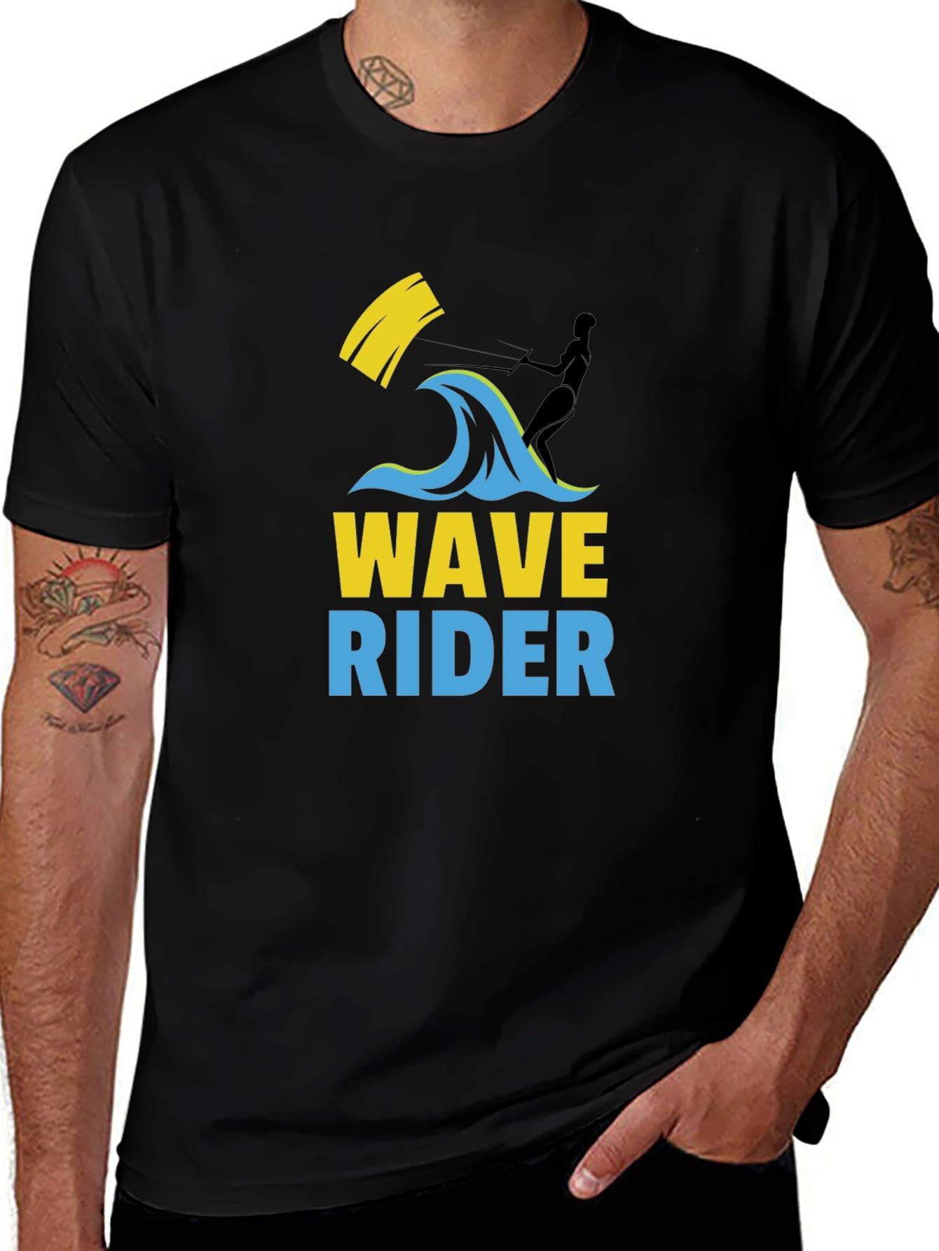 Wave Rider Graphic Tee - Surfs Up!