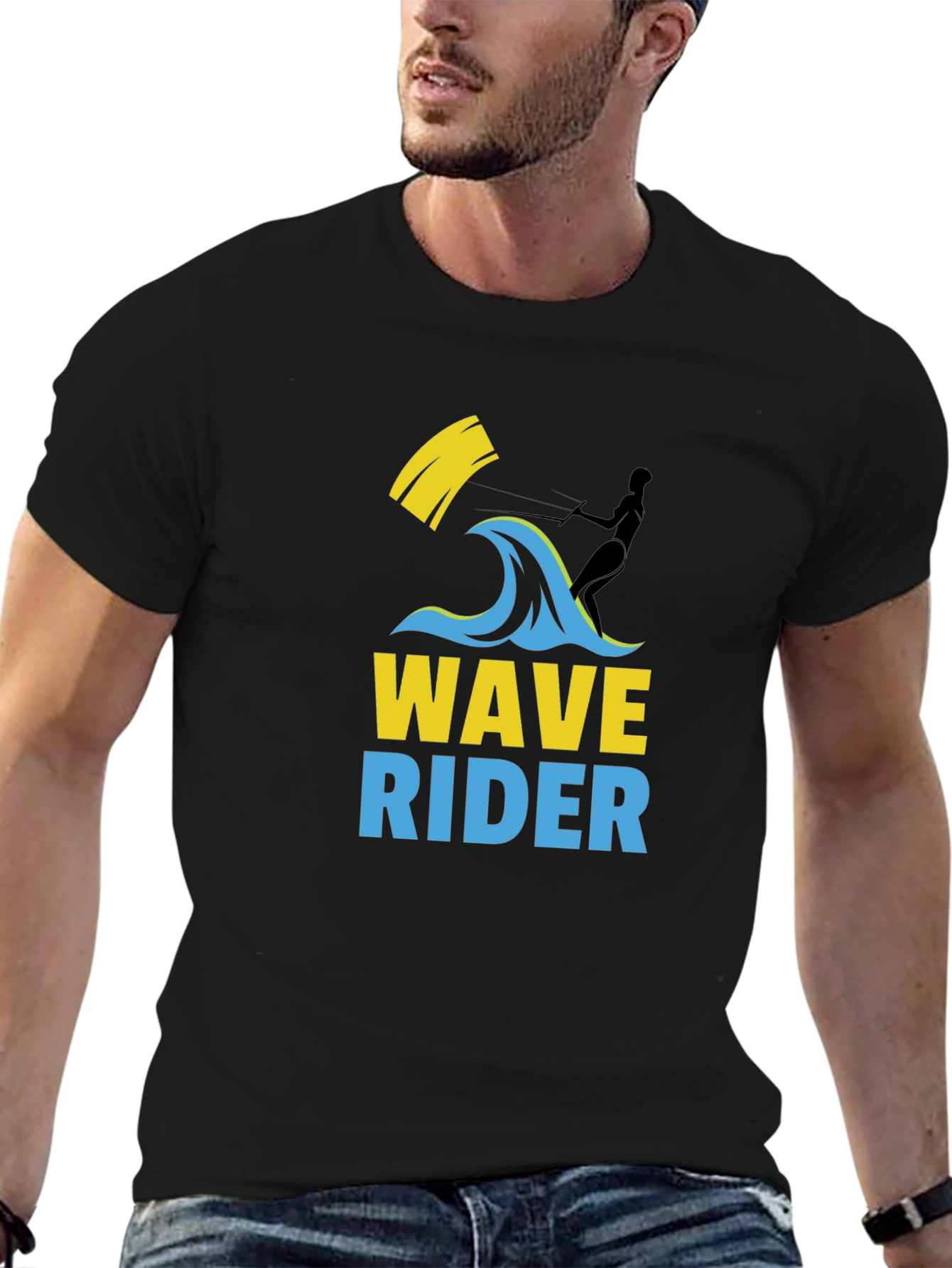 Wave Rider Graphic Tee - Surfs Up!