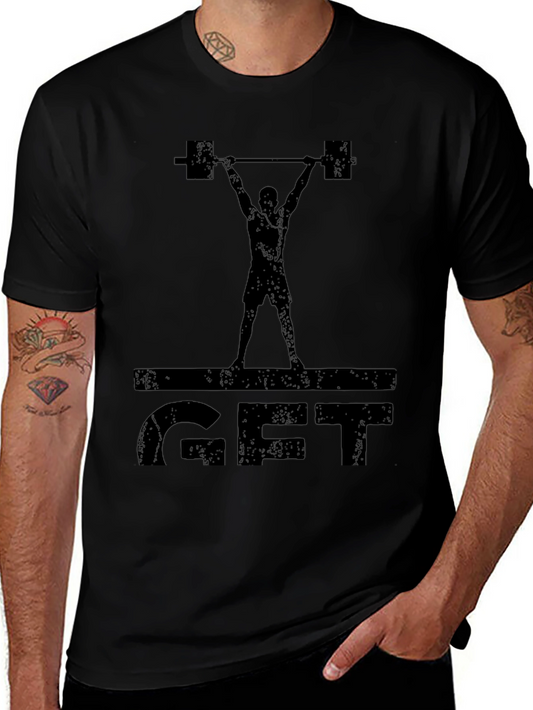 Weightlifting GFT Graphic Tee - Black Fitness Shirt