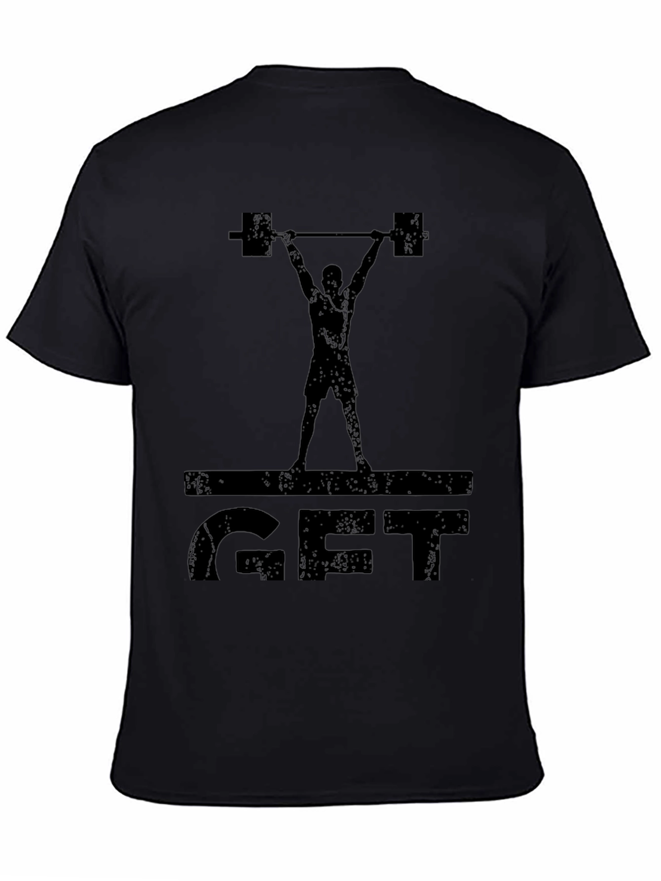 Weightlifting GFT Graphic Tee - Black Fitness Shirt