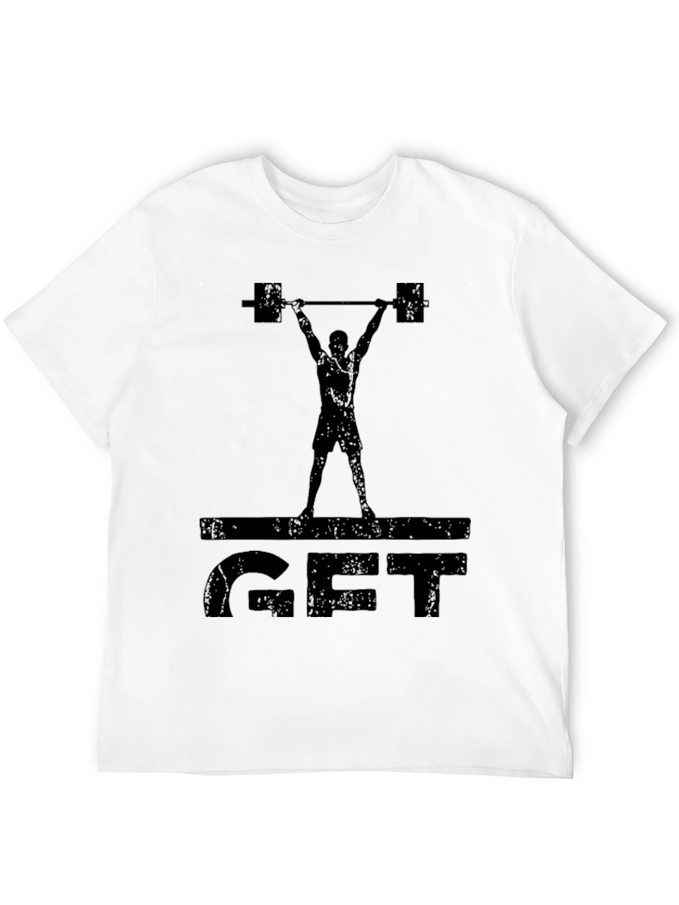 Weightlifting GFT Graphic Tee - Black Fitness Shirt