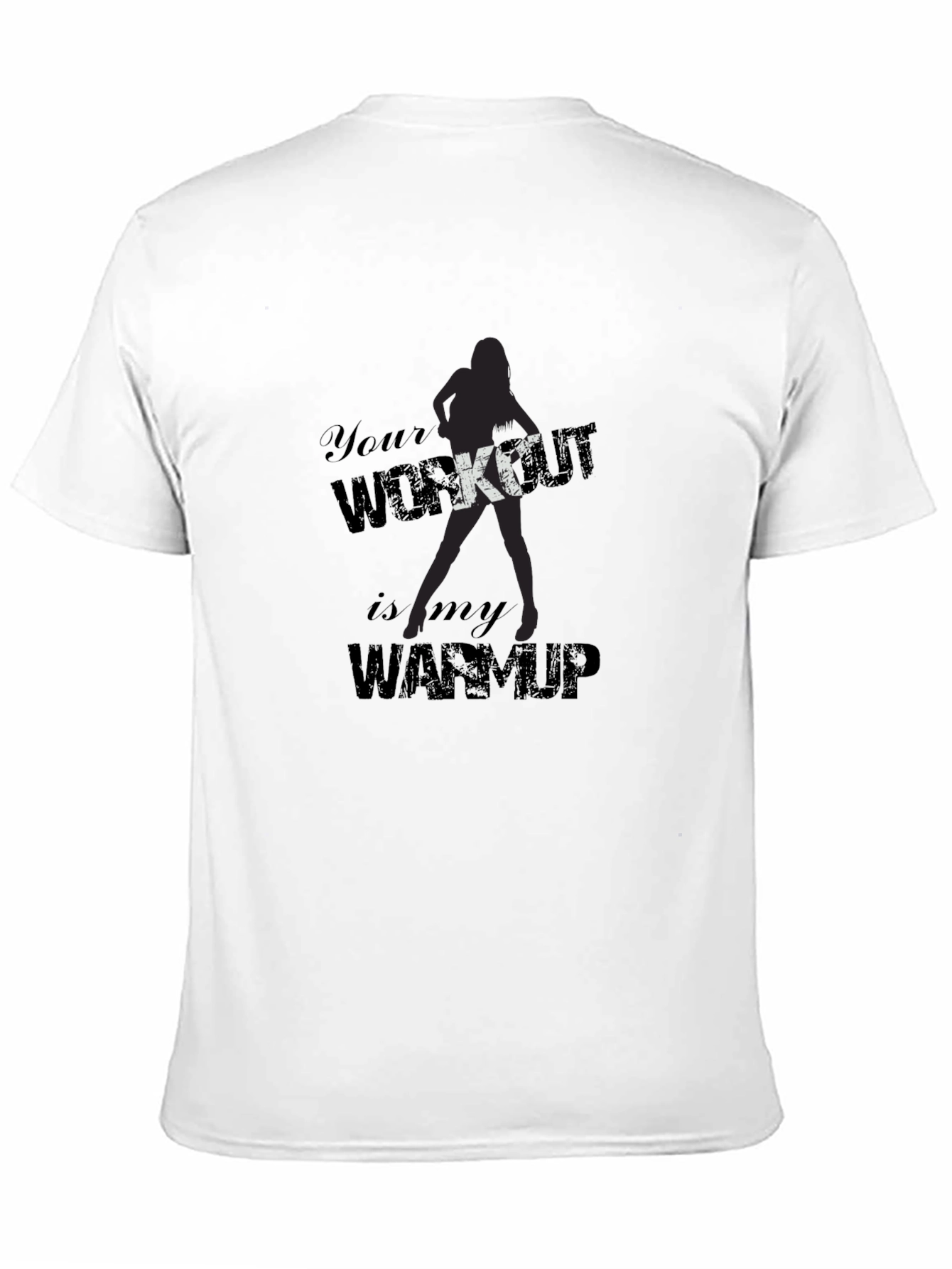 Workout Humor T-Shirt - Black Graphic Tee