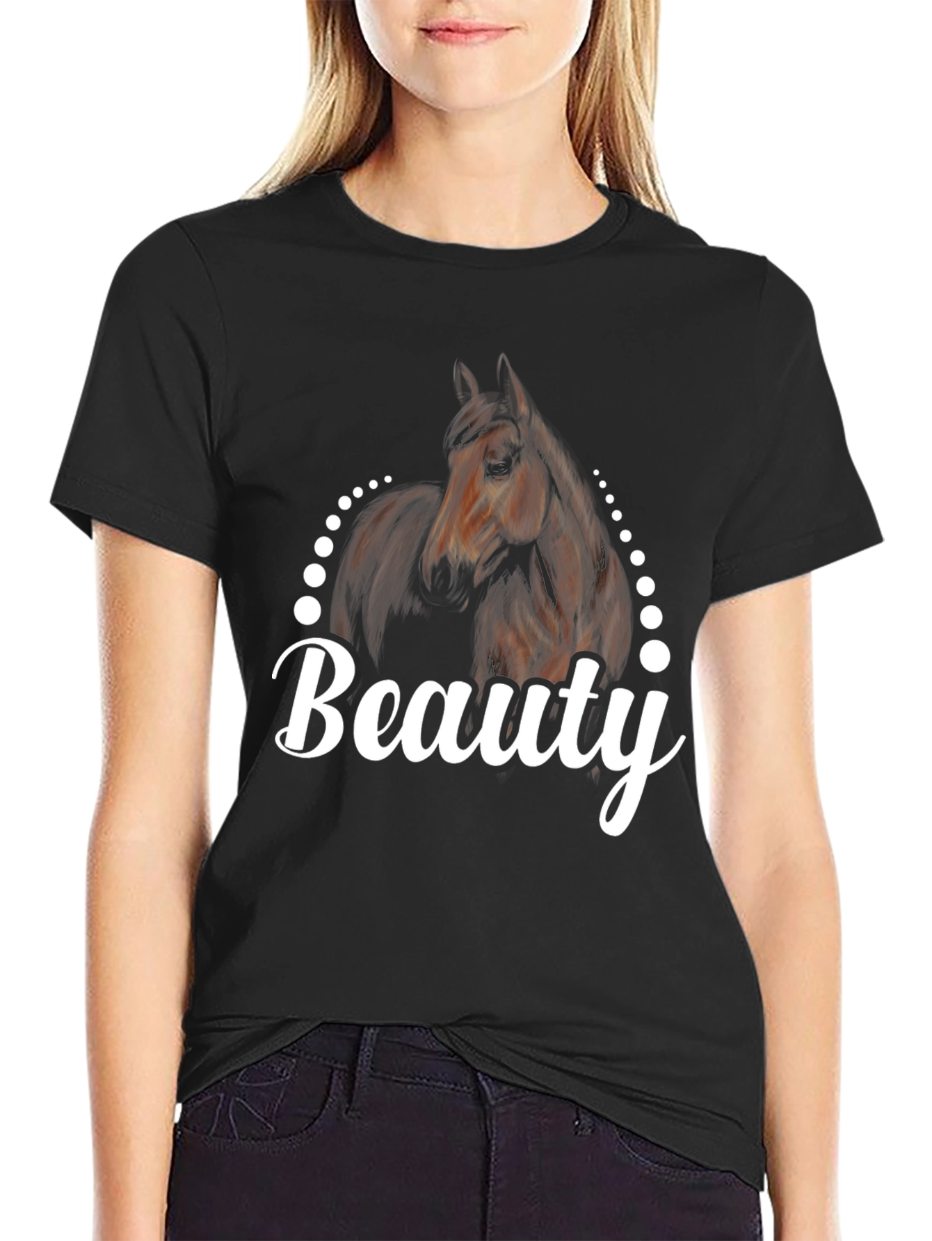 Beauty Horse Graphic Tee