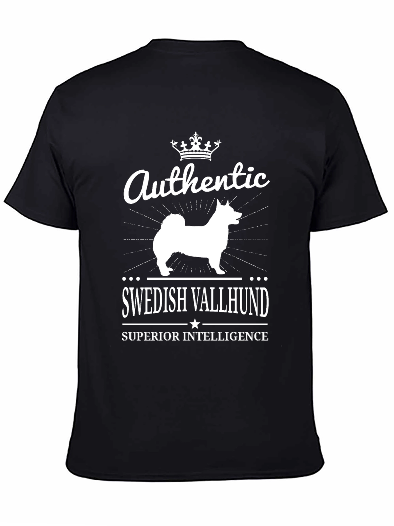 Authentic Swedish Vallhund T-Shirt - Superior Intelligence