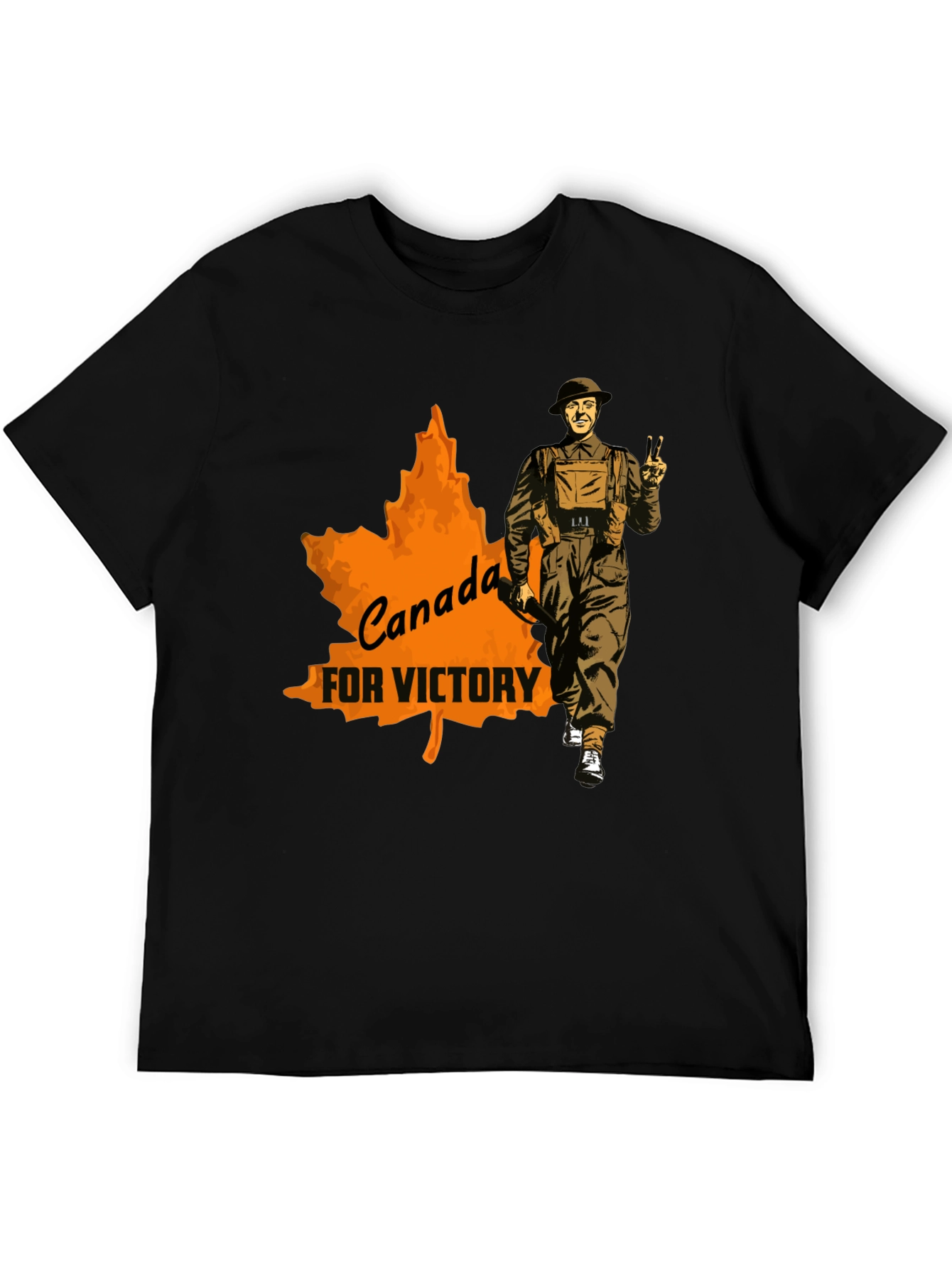 Canada for Victory Graphic T-Shirt
