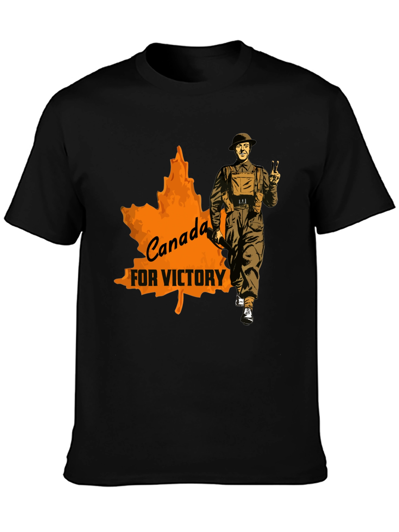 Canada for Victory Graphic T-Shirt