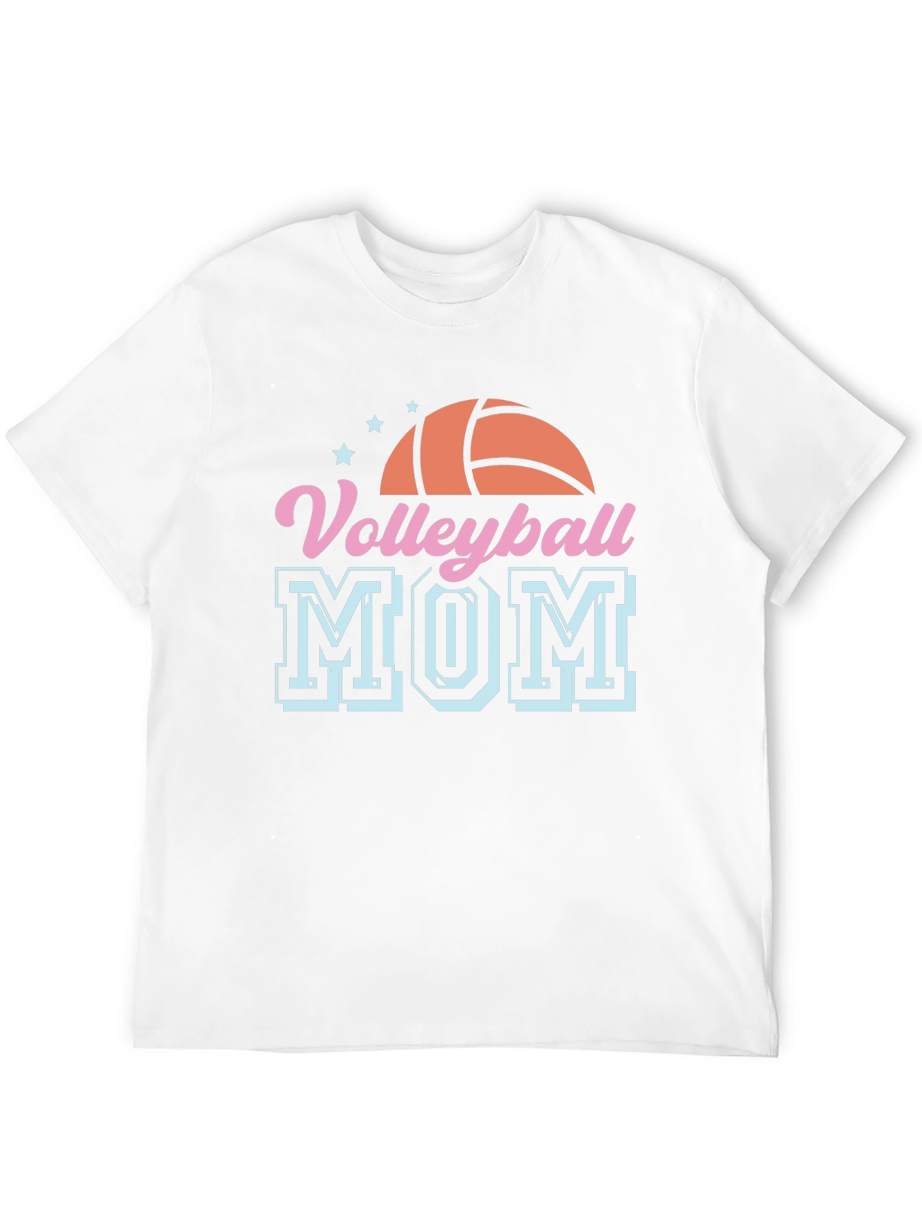 Volleyball Mom T-Shirt - Sports Fan Apparel