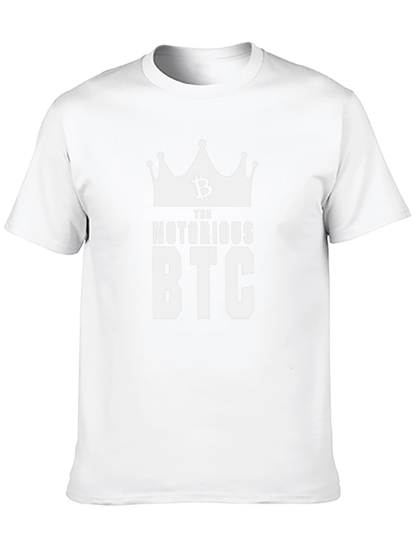 The Notorious BTC T-Shirt Crypto Bitcoin Design