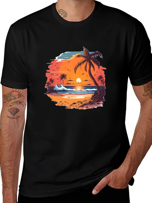 Sunset Beach Graphic Tee