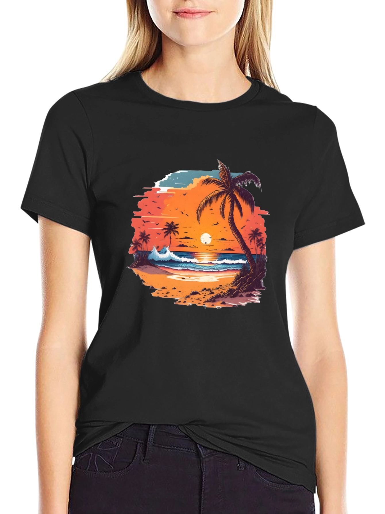 Sunset Beach Graphic Tee
