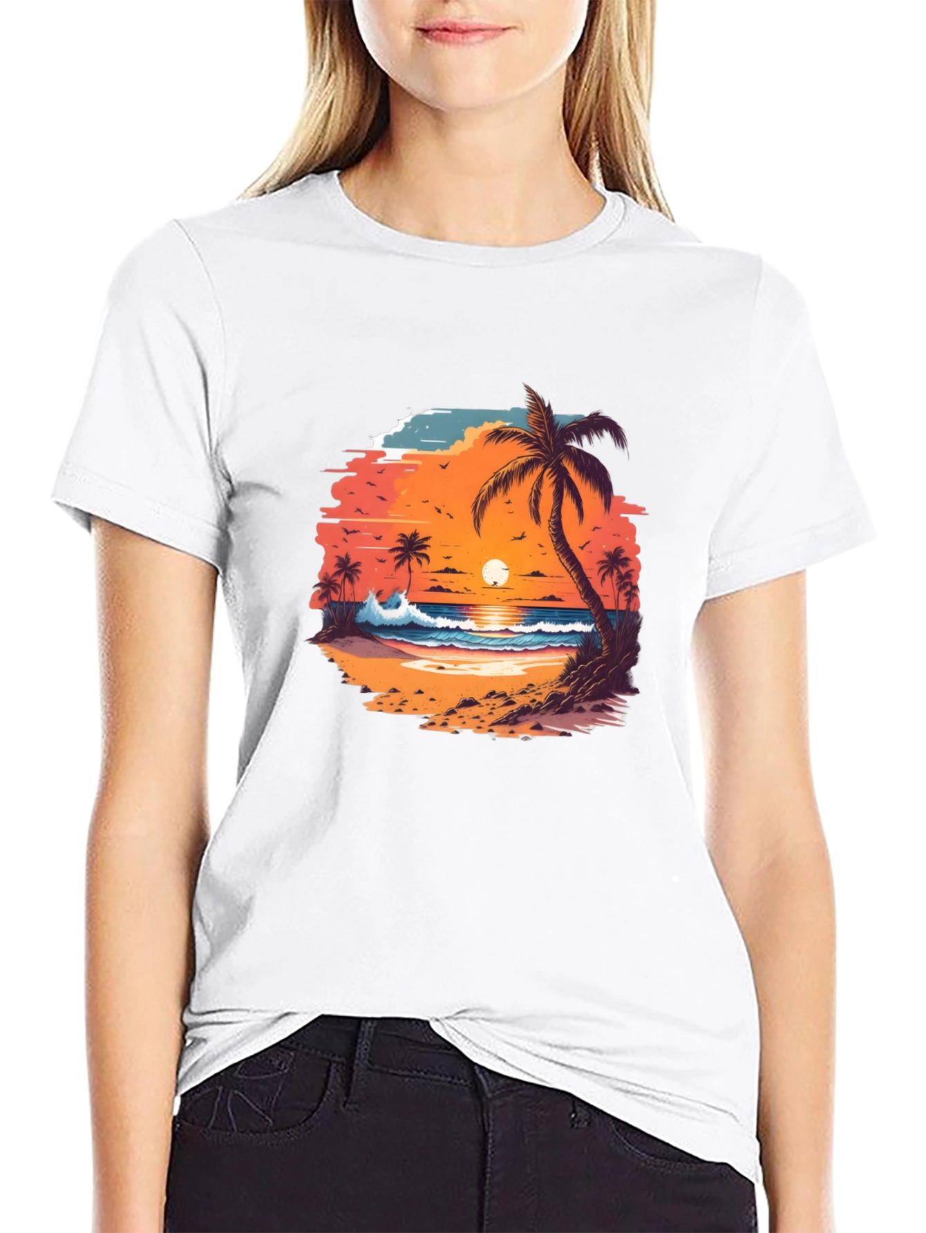 Sunset Beach Graphic Tee