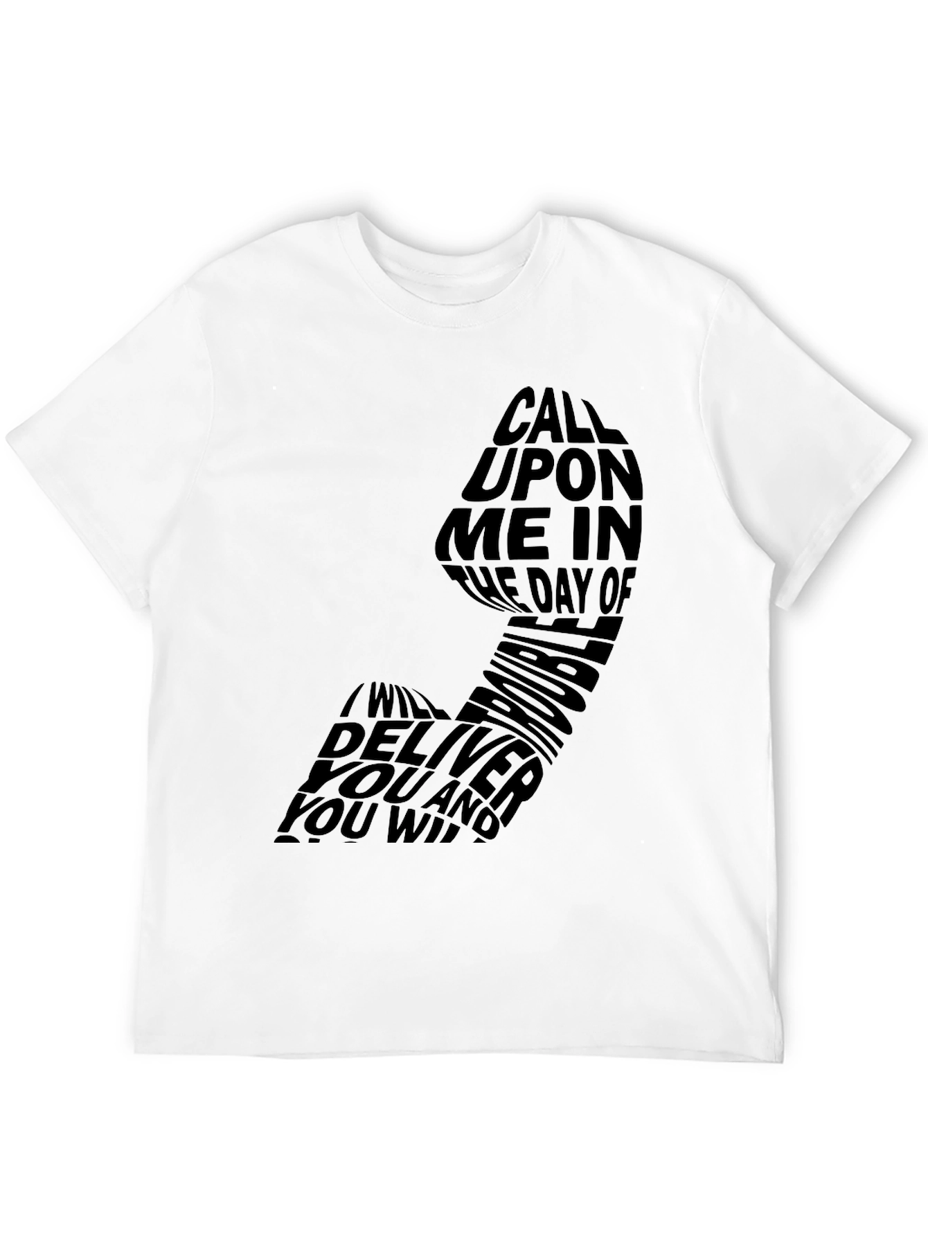 Call Upon Me T-Shirt - Christian Apparel